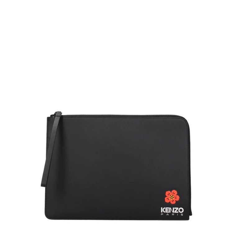 image of Kenzo Ob1O1E0524 Size: Os Clutches In Black, Men's