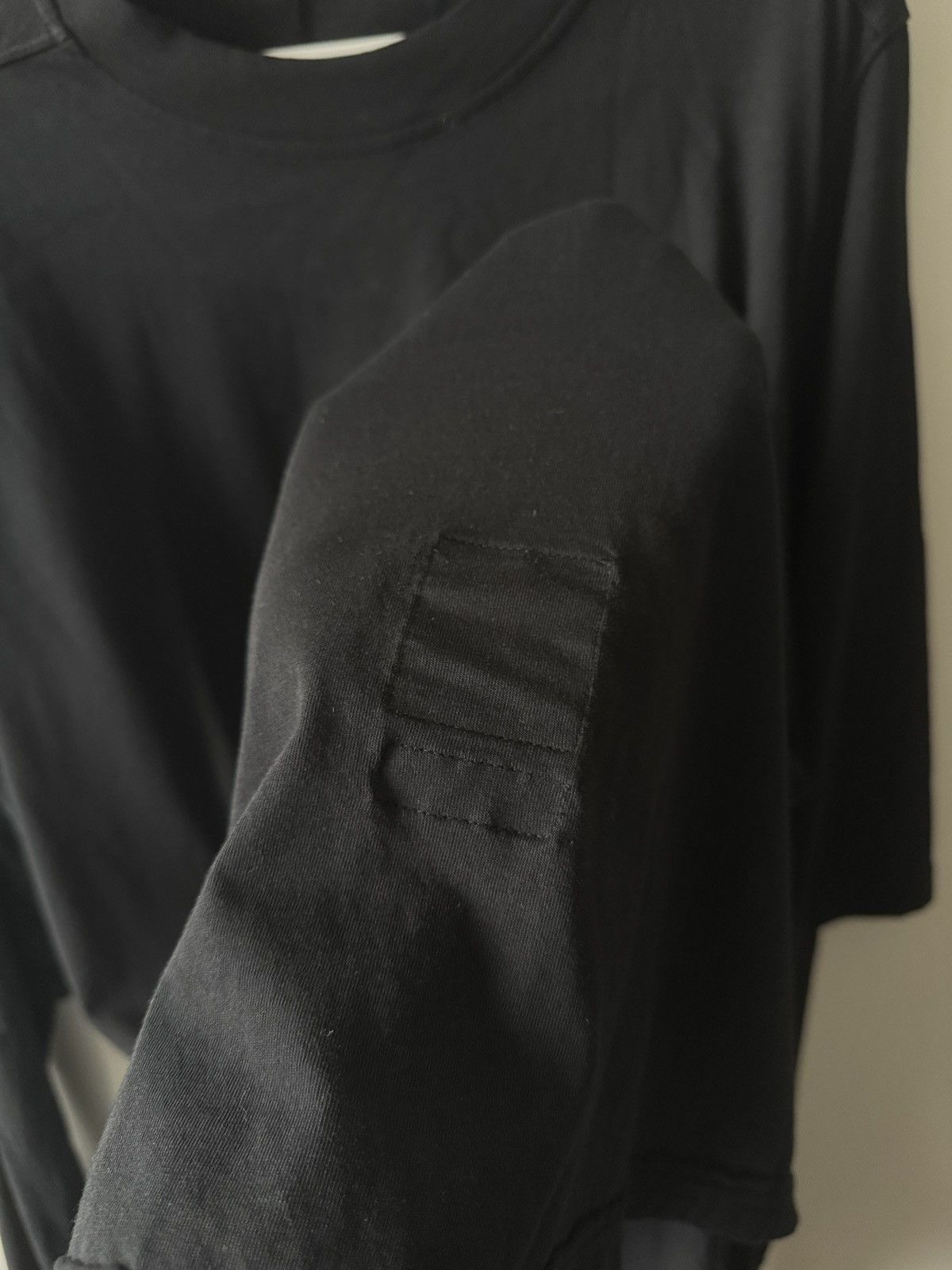 Rick Owens Drkshdw Rick Owens DRKSHDW Hustler Layered Long Sleeve T-shirt Size US L / EU 52-54 / 3 - 6 Thumbnail