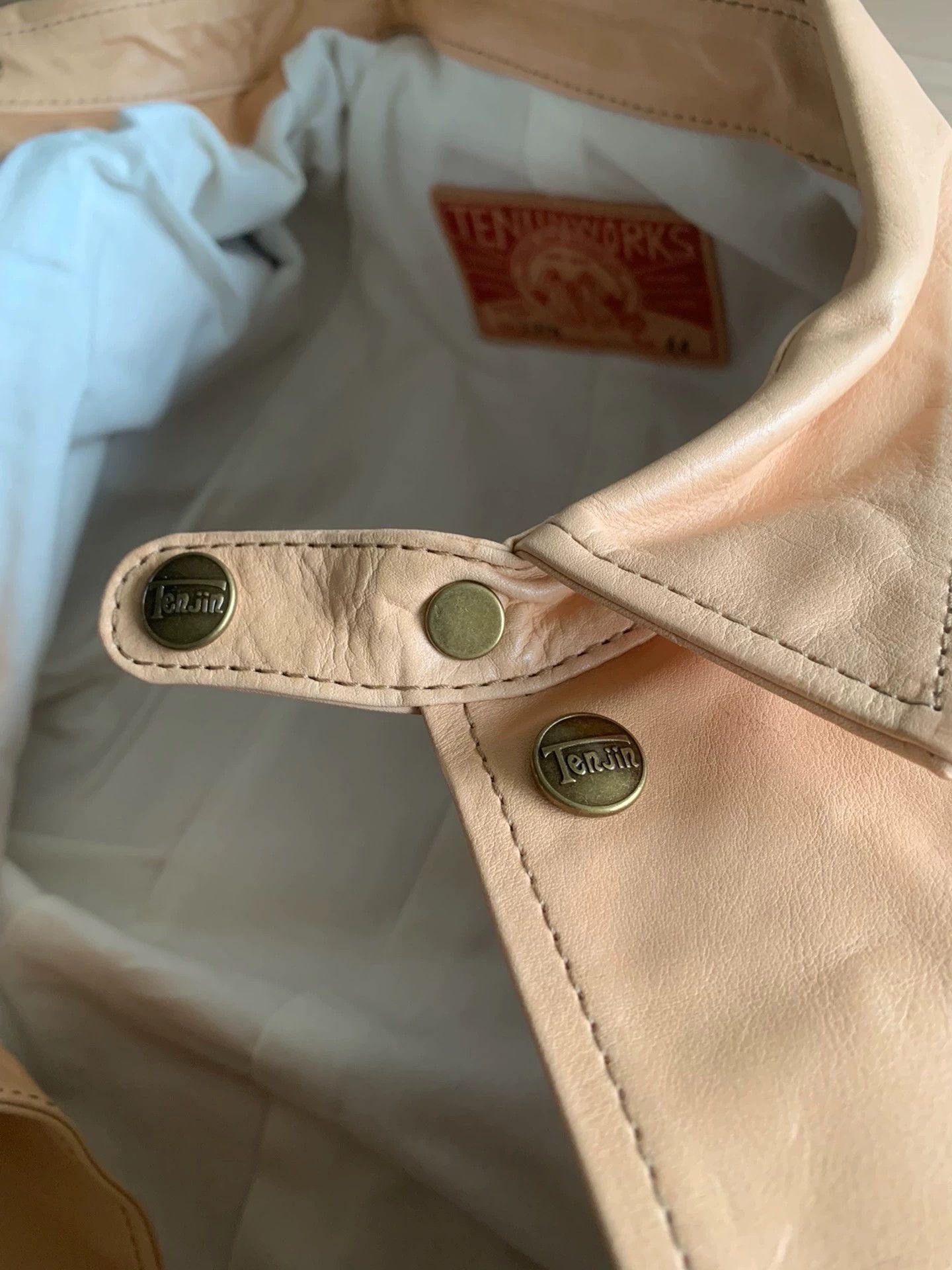 Other Tenjin Works New Tochigi Calfskin Coach Jacket Size 44 Size US S / EU 44-46 / 1 - 7 Thumbnail