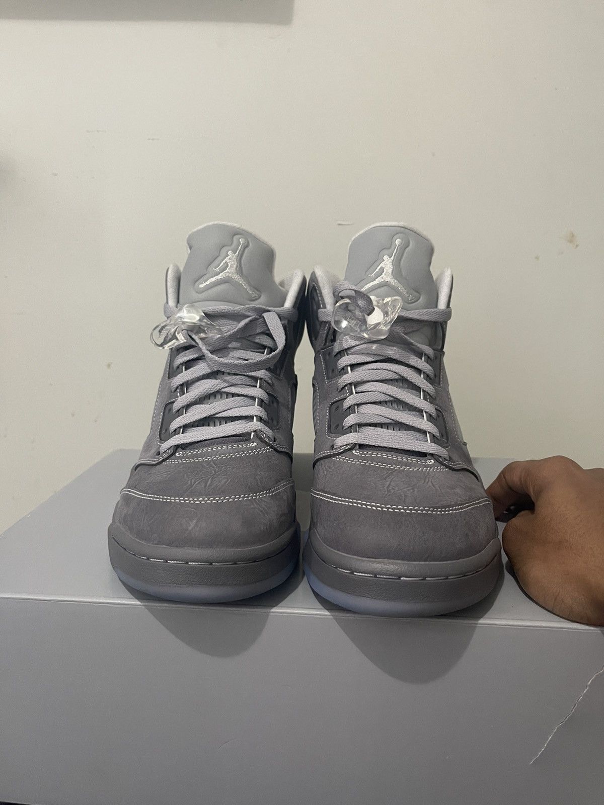 Jordan Brand Wolf grey 5s Size US 10 / EU 43 - 3 Thumbnail