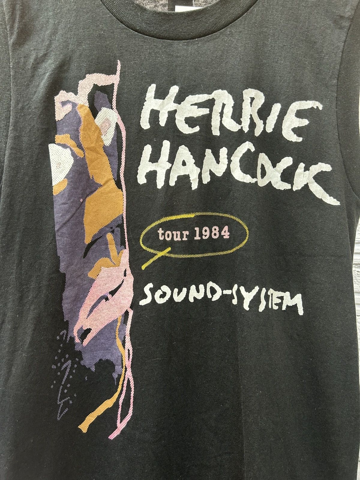 Band Tees Herbie Hancock Vintage 80’ Size US M / EU 48-50 / 2 - 2 Thumbnail