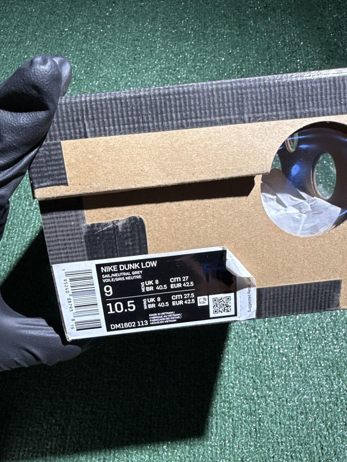 Nike × Off-White × Virgil Abloh Nike dunk low off white lot 05 size 9 Size US 9 / EU 42 - 8 Thumbnail