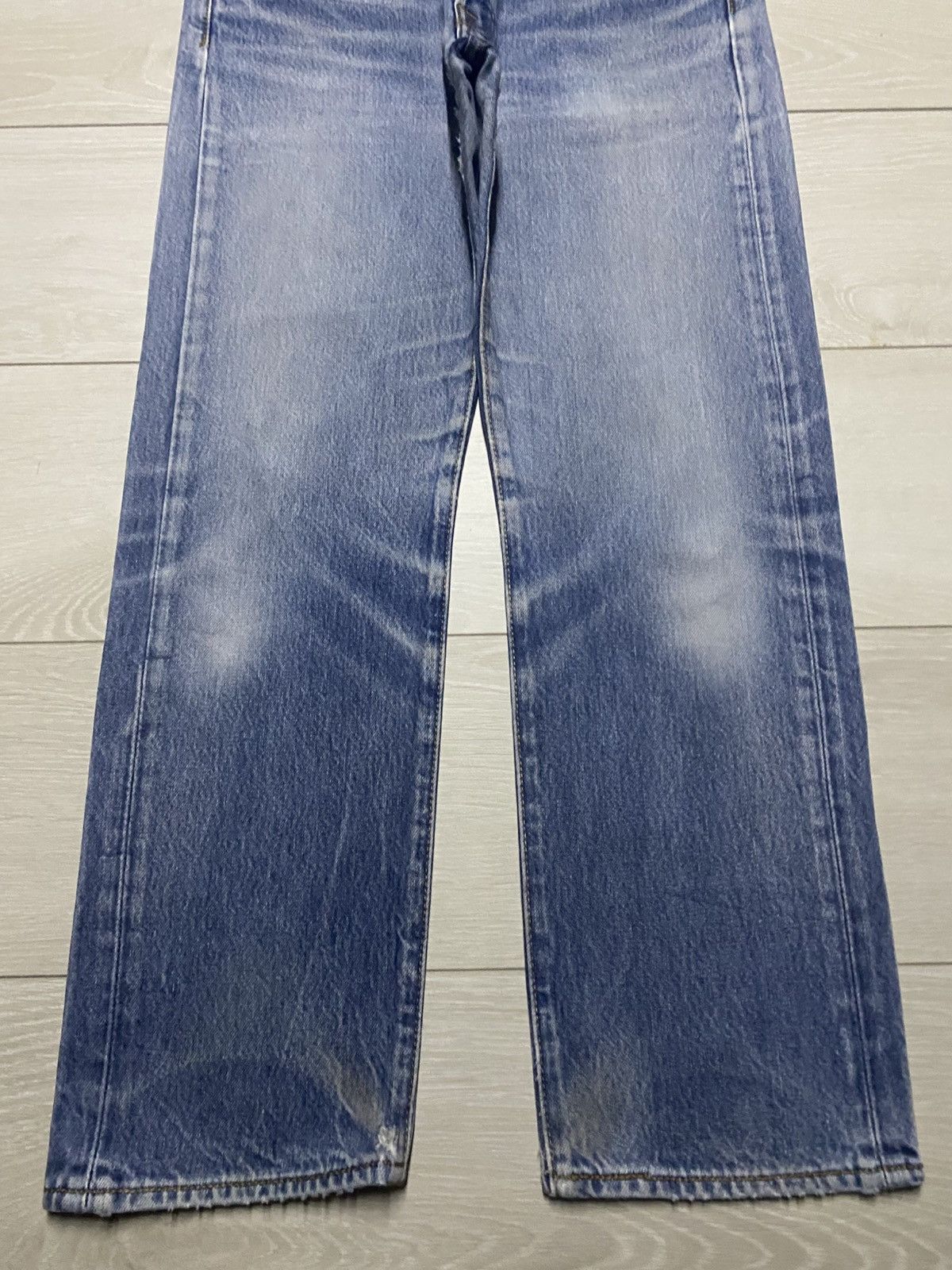 Levi's Vintage Levis 501 ButtonFly Distressed Jeans Size US 31 - 5 Thumbnail