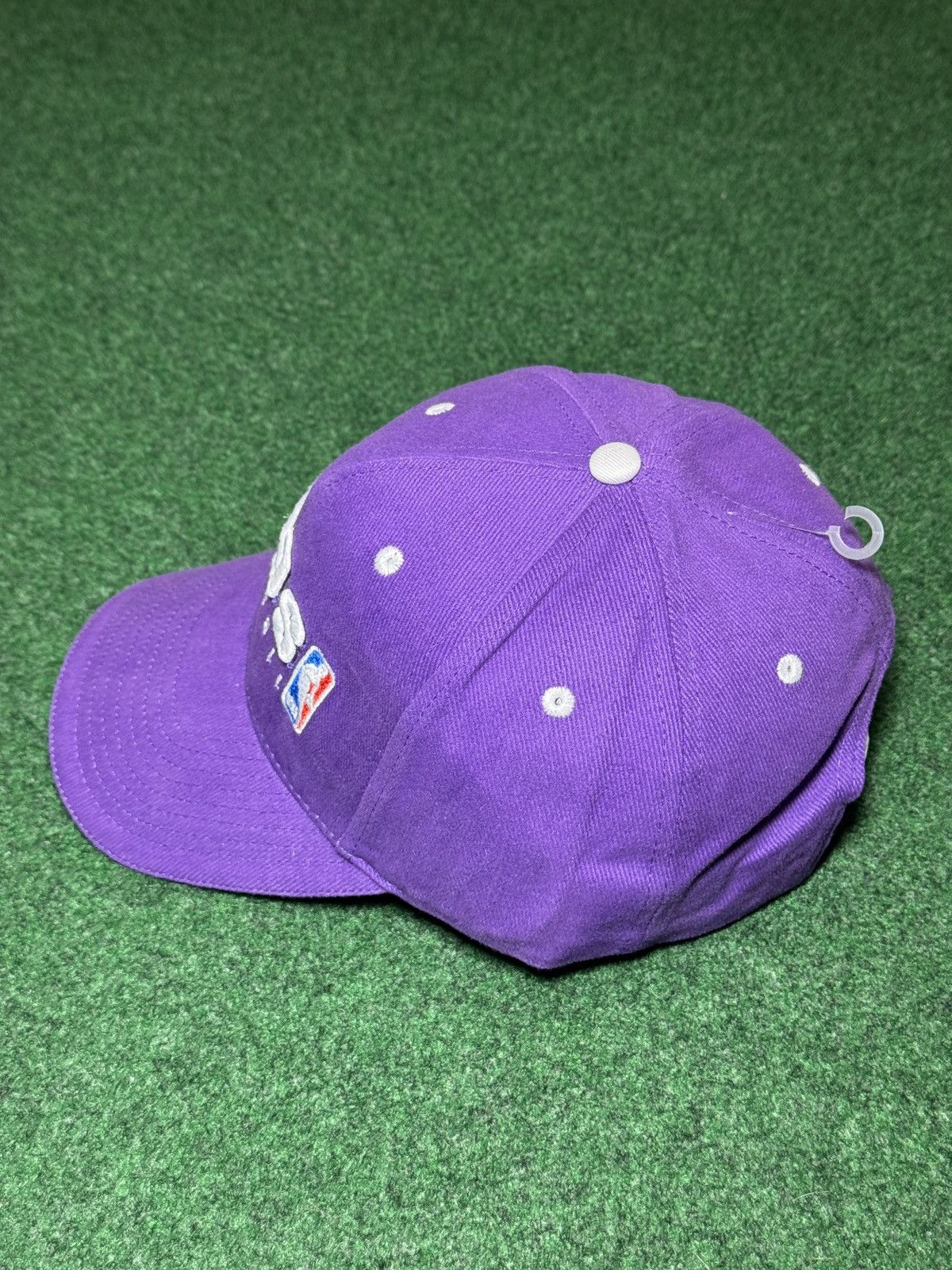 NBA Sacramento Kings Strap Back Cap Basketball Hat Y2K Purple Size ONE SIZE - 2 Thumbnail