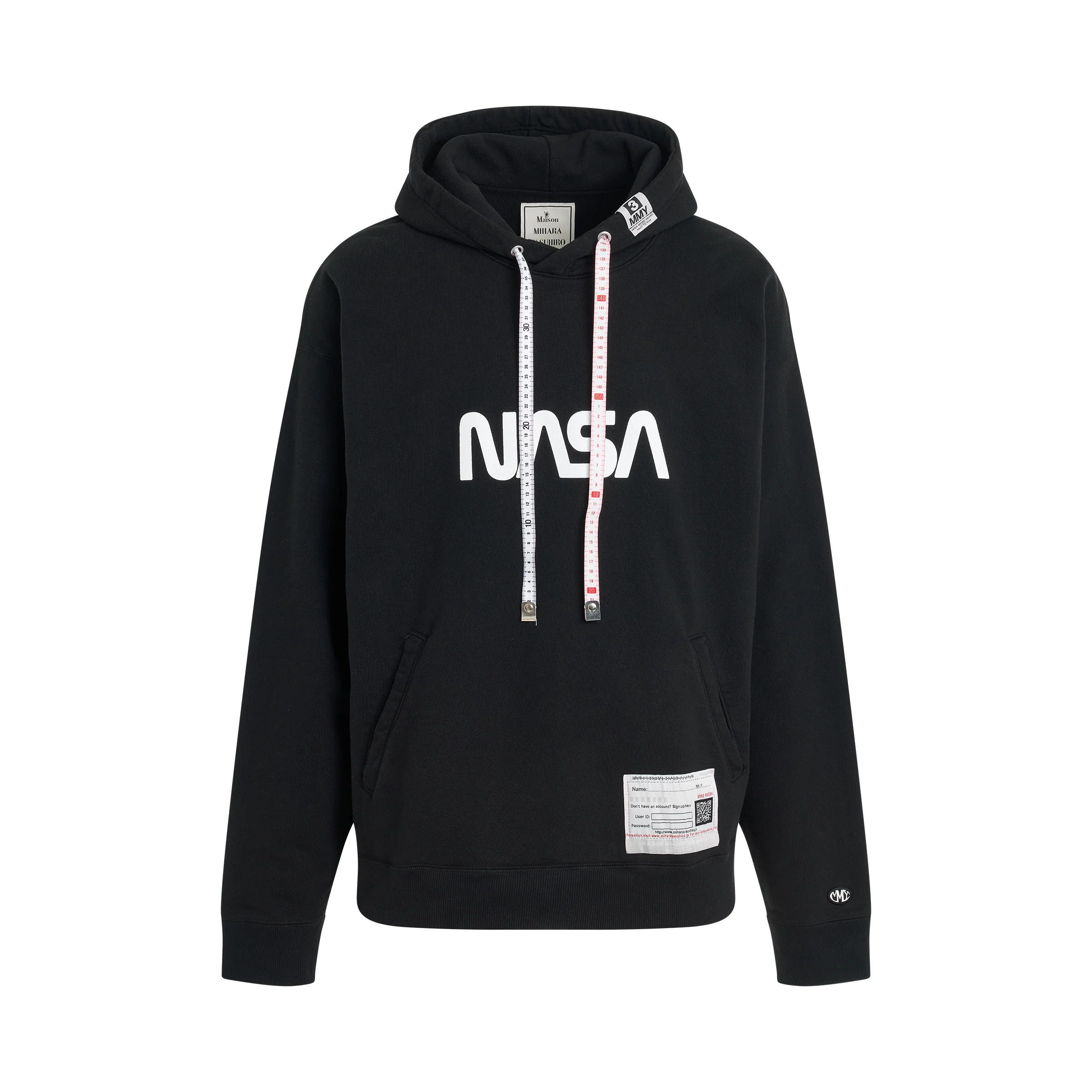 Maison MIHARA YASUHIRO o1mris0824 Nasa Printed Hoodie in Black Size US S / EU 44-46 / 1 - 1 Thumbnail