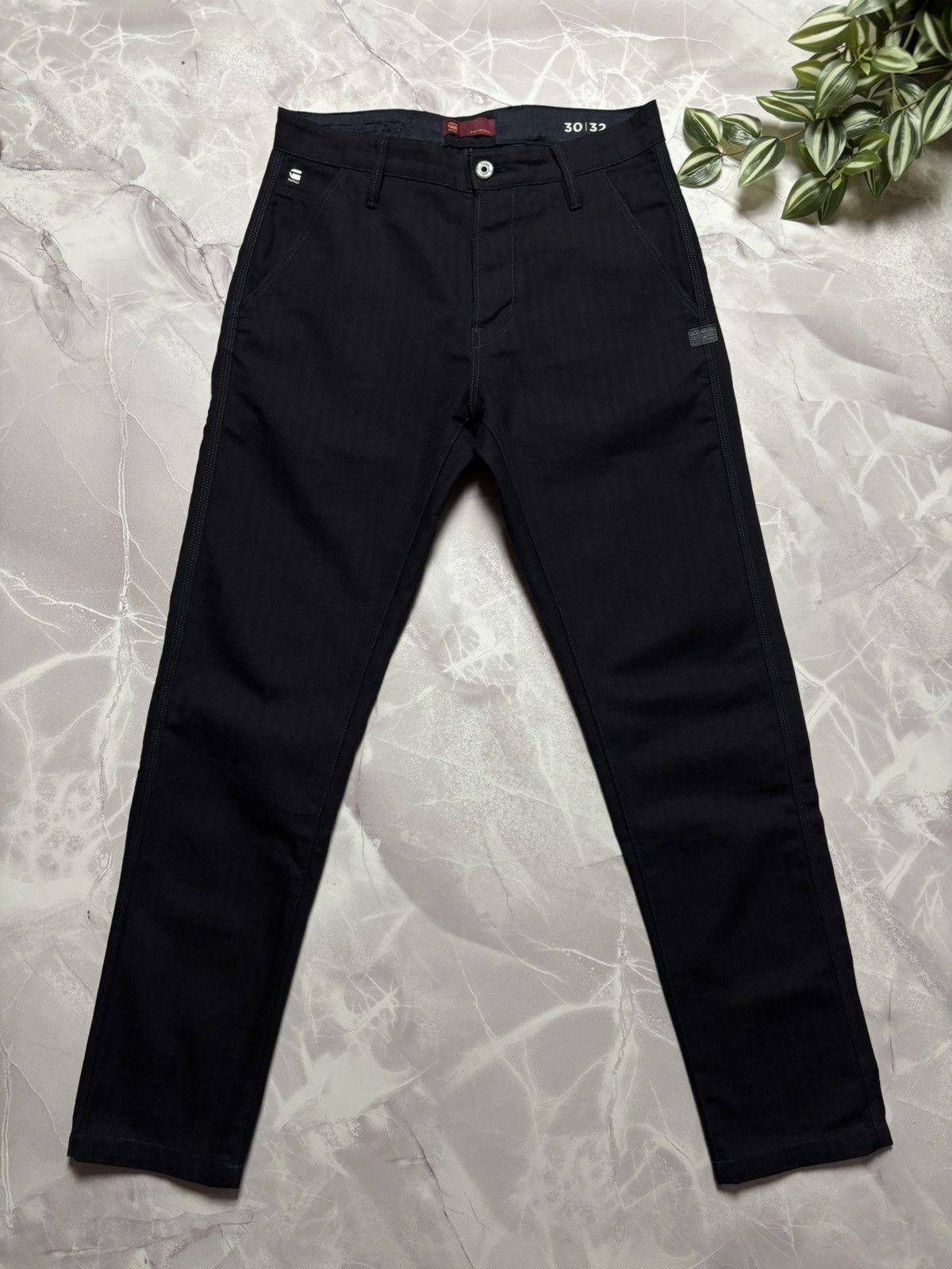 G-Star G-Star Raw Loic Relaxed Tapered Chino Cinch Back Men 30 x 32 Size US 30 / EU 46 - 1 Thumbnail