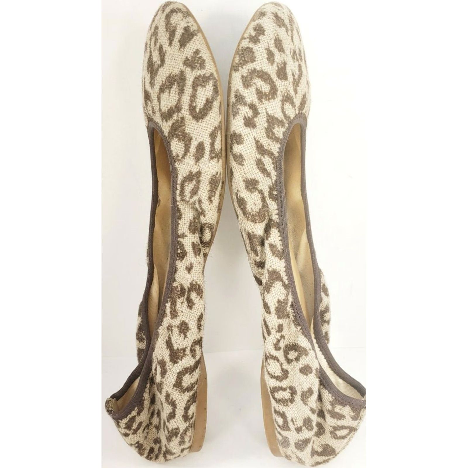 J.Crew J.CREW Leopard Fabric Ballet Flats Size 9.5 Made in Italy | Women | Flat | Multicolor Leopard Pattern | Slip On | Fabric Upper Size US 10 / IT 40 - 7 Thumbnail