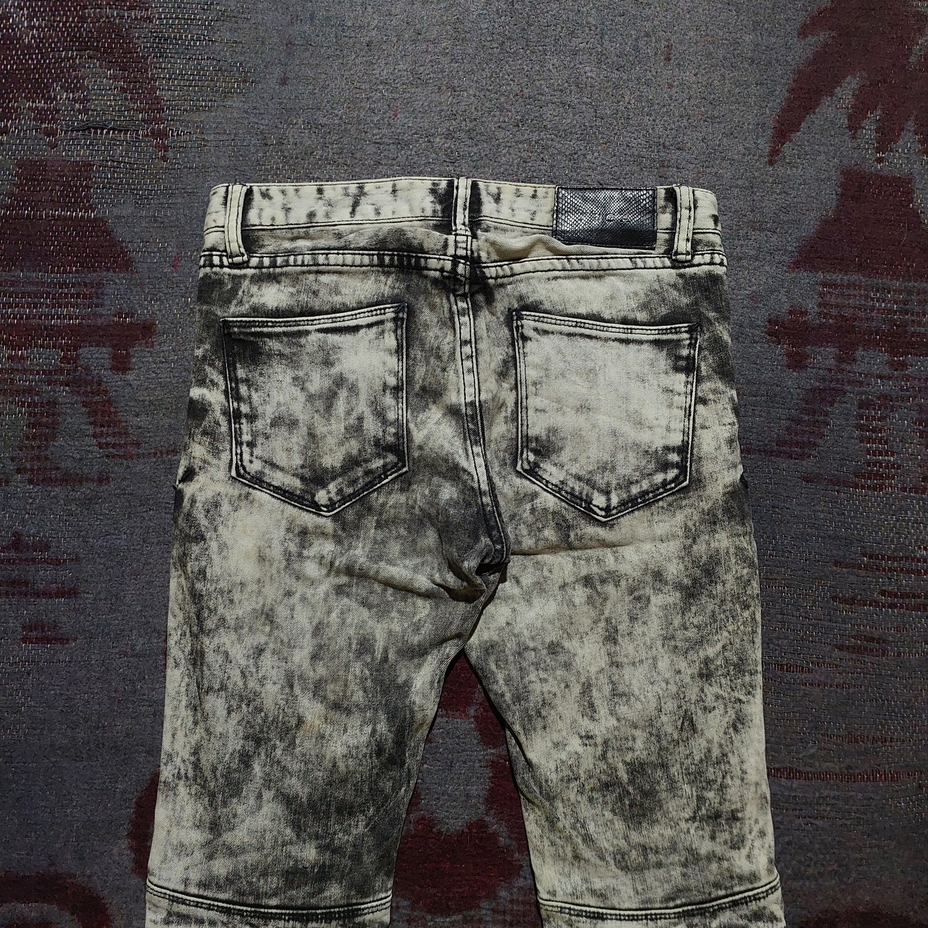 GOSTAR DE FUGA FUGA japanese acid biker jeans Size US 29 - 4 Thumbnail