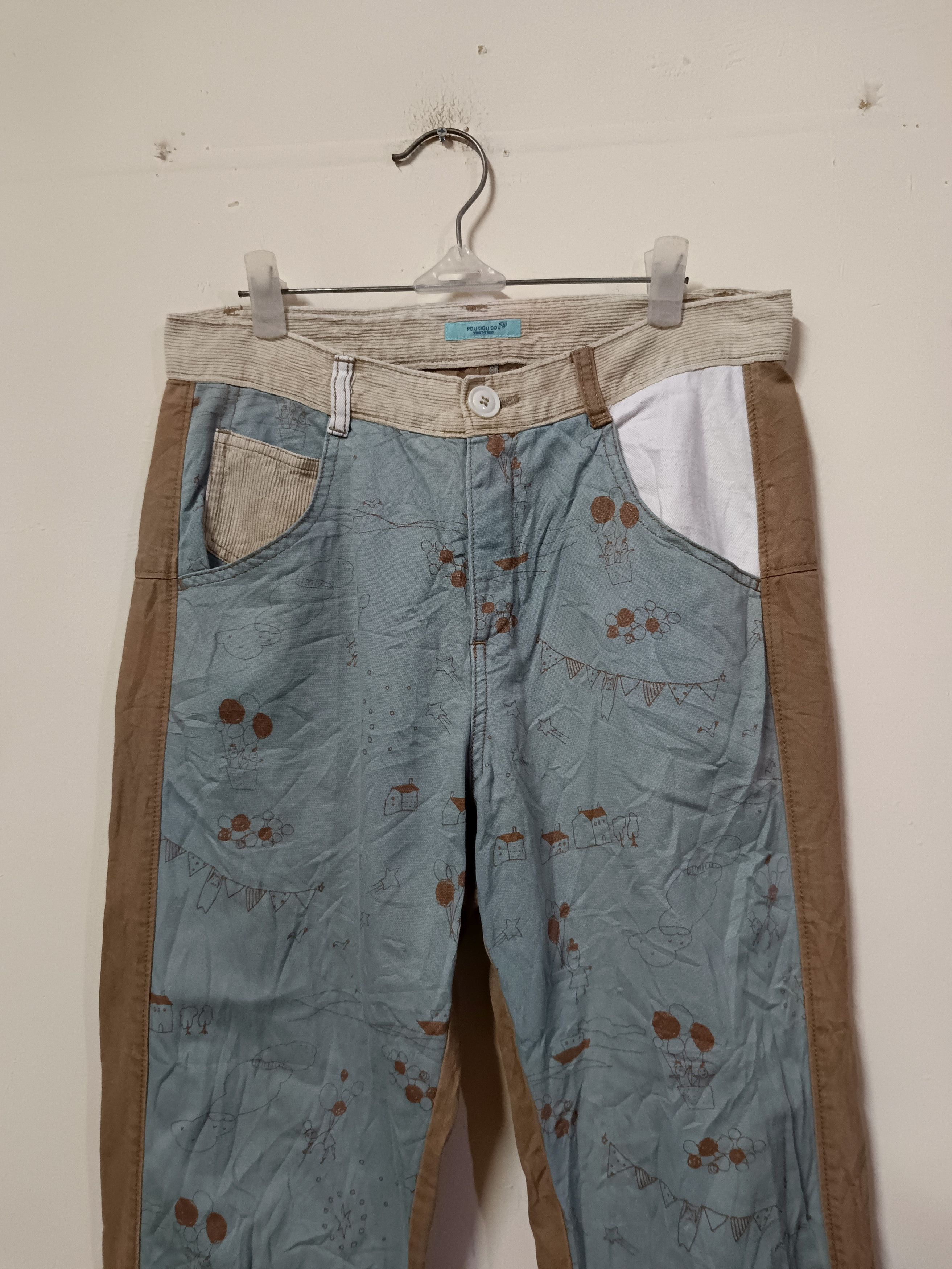 Japanese Brand Japanese Brand Pou Dou Dou Vingt-Trois Rare Design pants Size US 30 / EU 46 - 2 Thumbnail