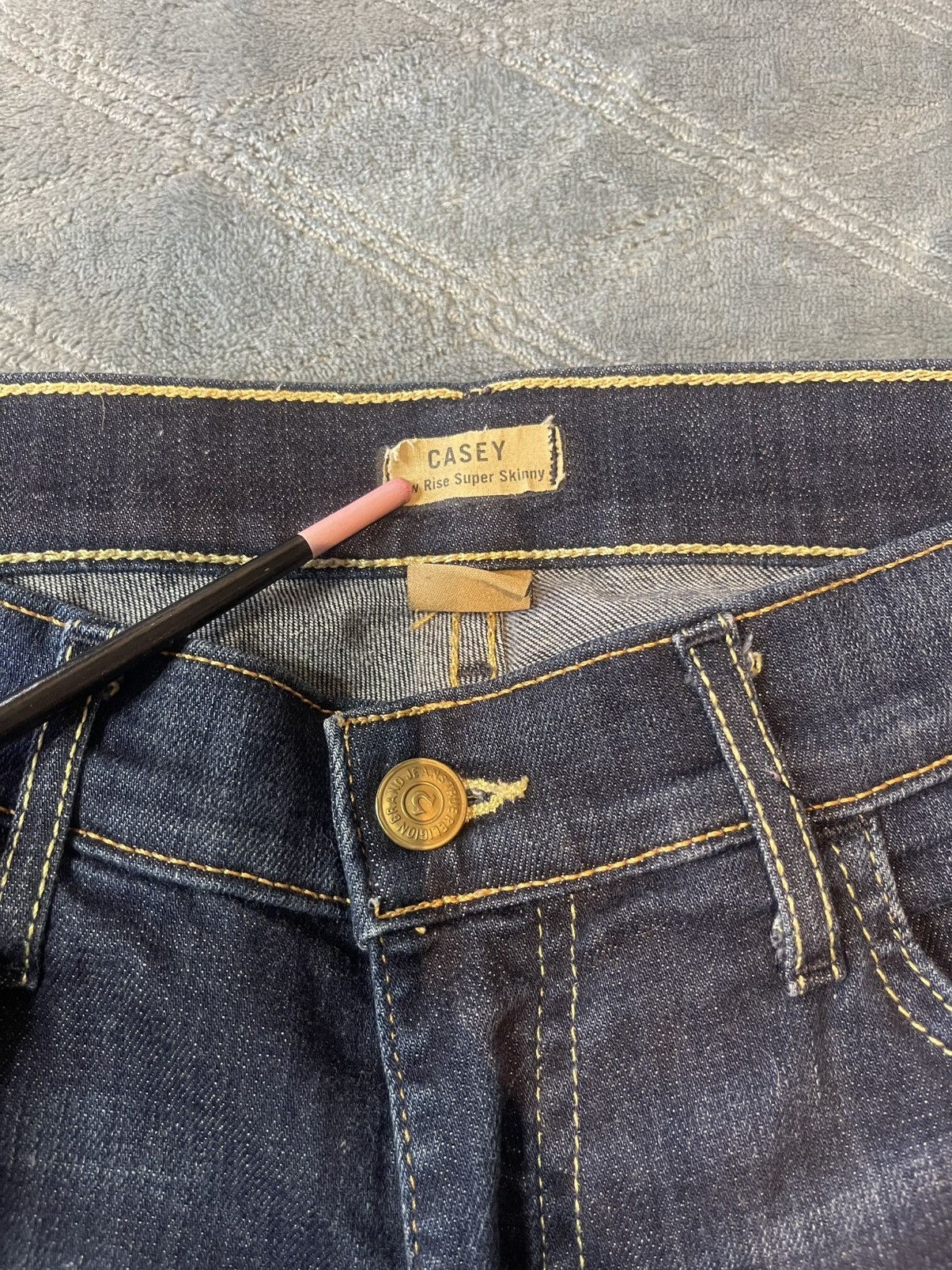 True Religion True Religion CASEY Low Rise super skinny Size 28" / US 6 / IT 42 - 4 Thumbnail