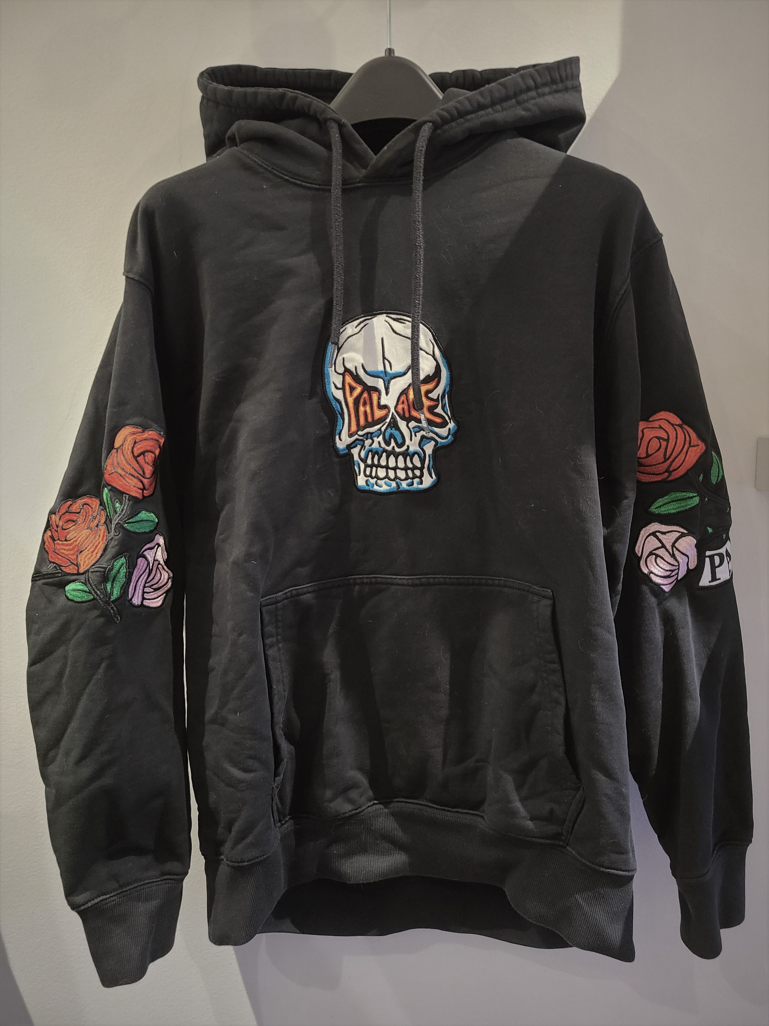 image of Palace Hesh Mit Fresh Hood in Black, Men's (Size Medium)