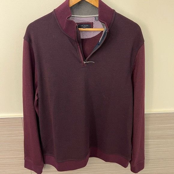 Ted Baker 1/4 Zip - Size 6/XL