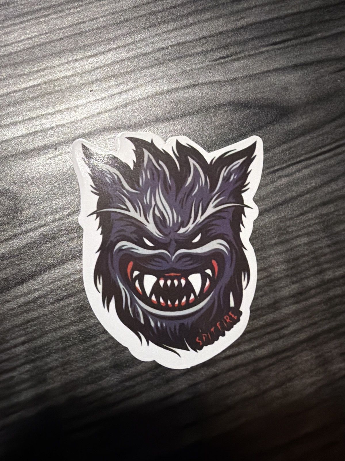 Spitfire Spitfire Wheels Werewolf Flame Head Sticker Size ONE SIZE - 1 Thumbnail