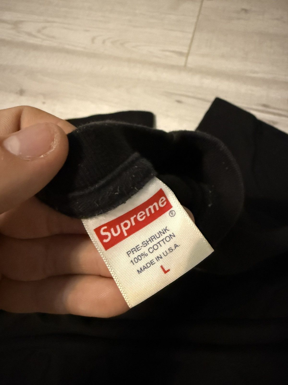 Supreme Supreme T-Shirt logo tee Size US L / EU 52-54 / 3 - 5 Thumbnail