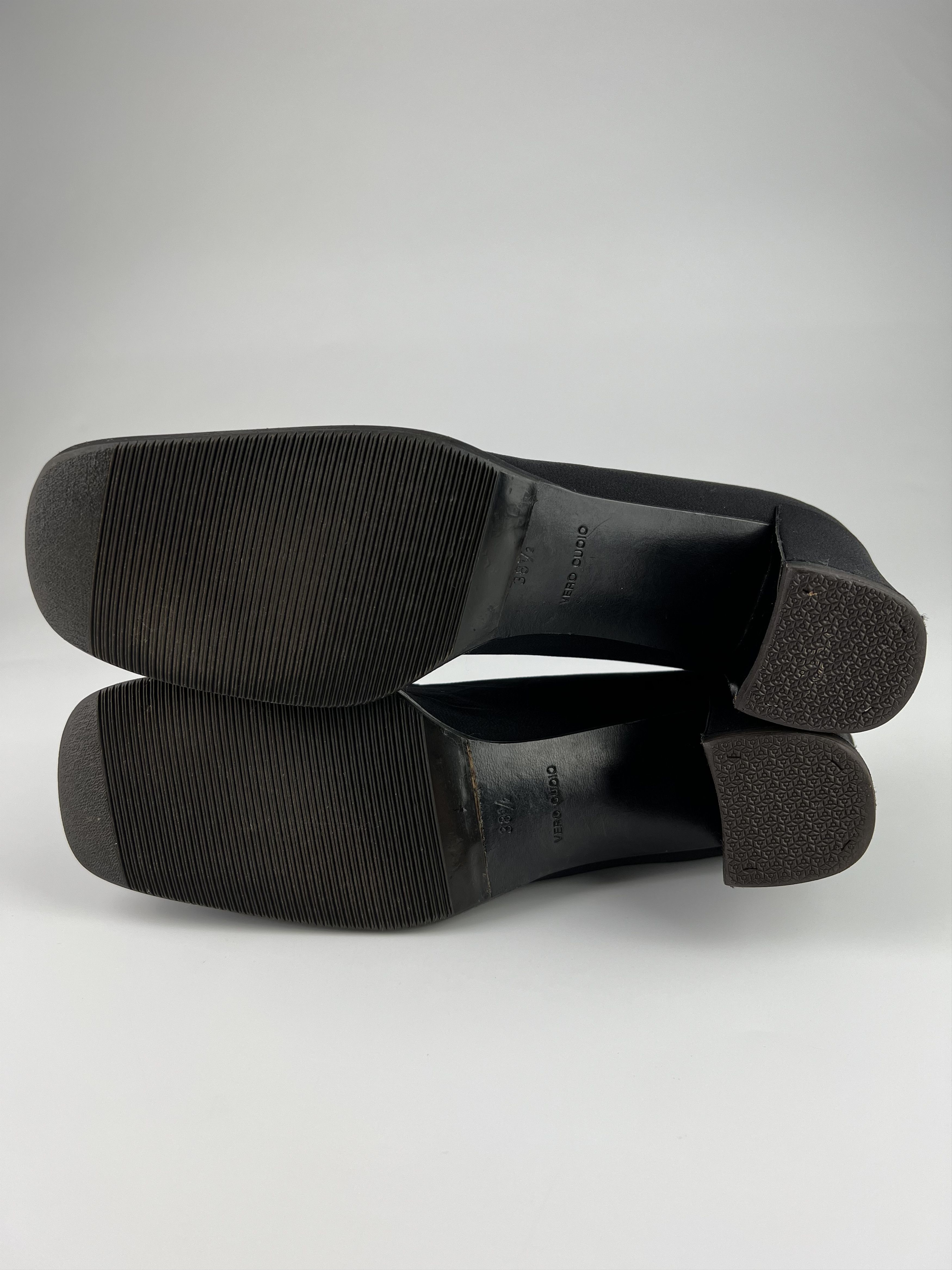 Prada Prada Black Heels Size 38.5 Size US 8.5 / IT 38.5 - 7 Thumbnail