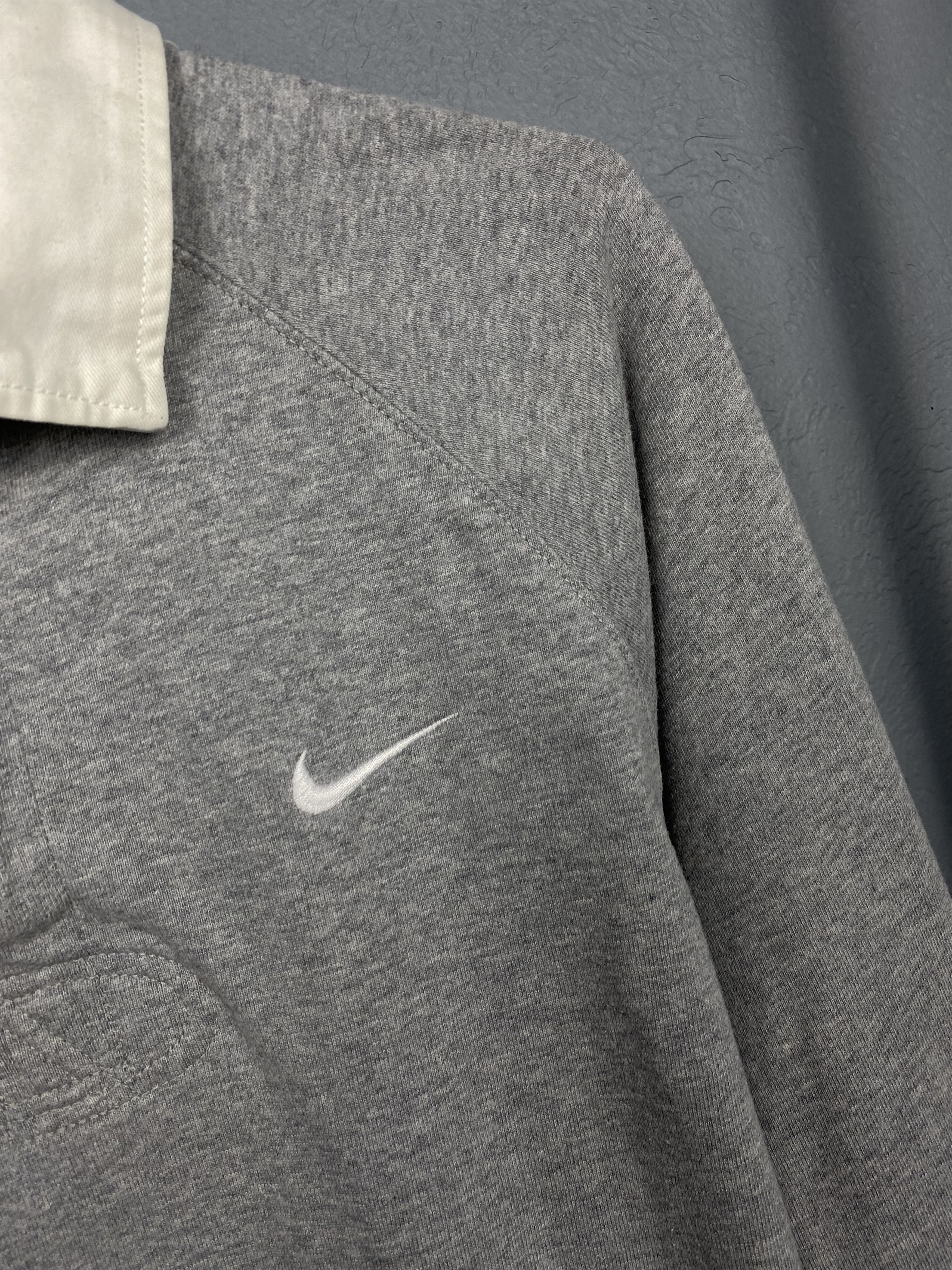 Nike × Vintage Nike Vintage Mens Rugby Long Sleeve Polo Shirt Y2K Size US XL / EU 56 / 4 - 3 Thumbnail