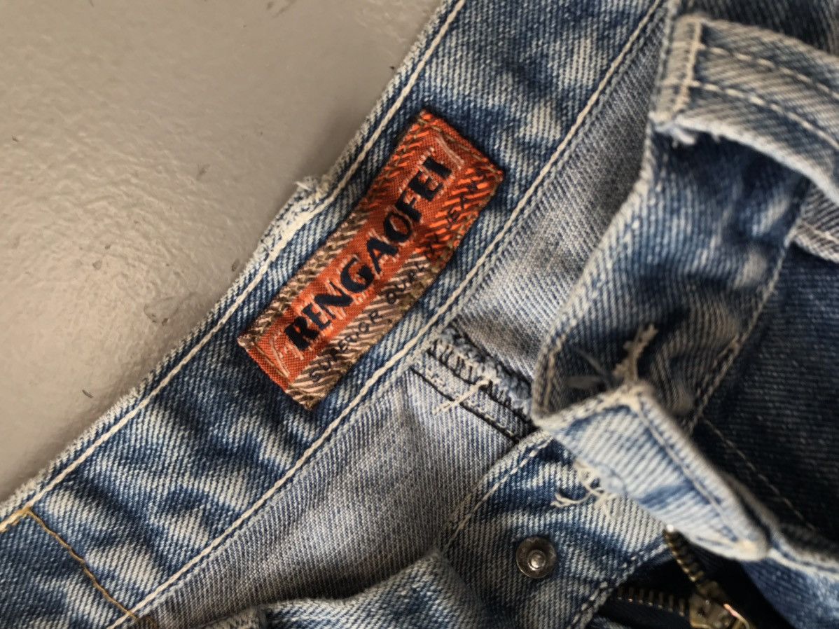 Vintage Crazy vintage big pocket Rengaofei denim Size US 30 / EU 46 - 5 Thumbnail