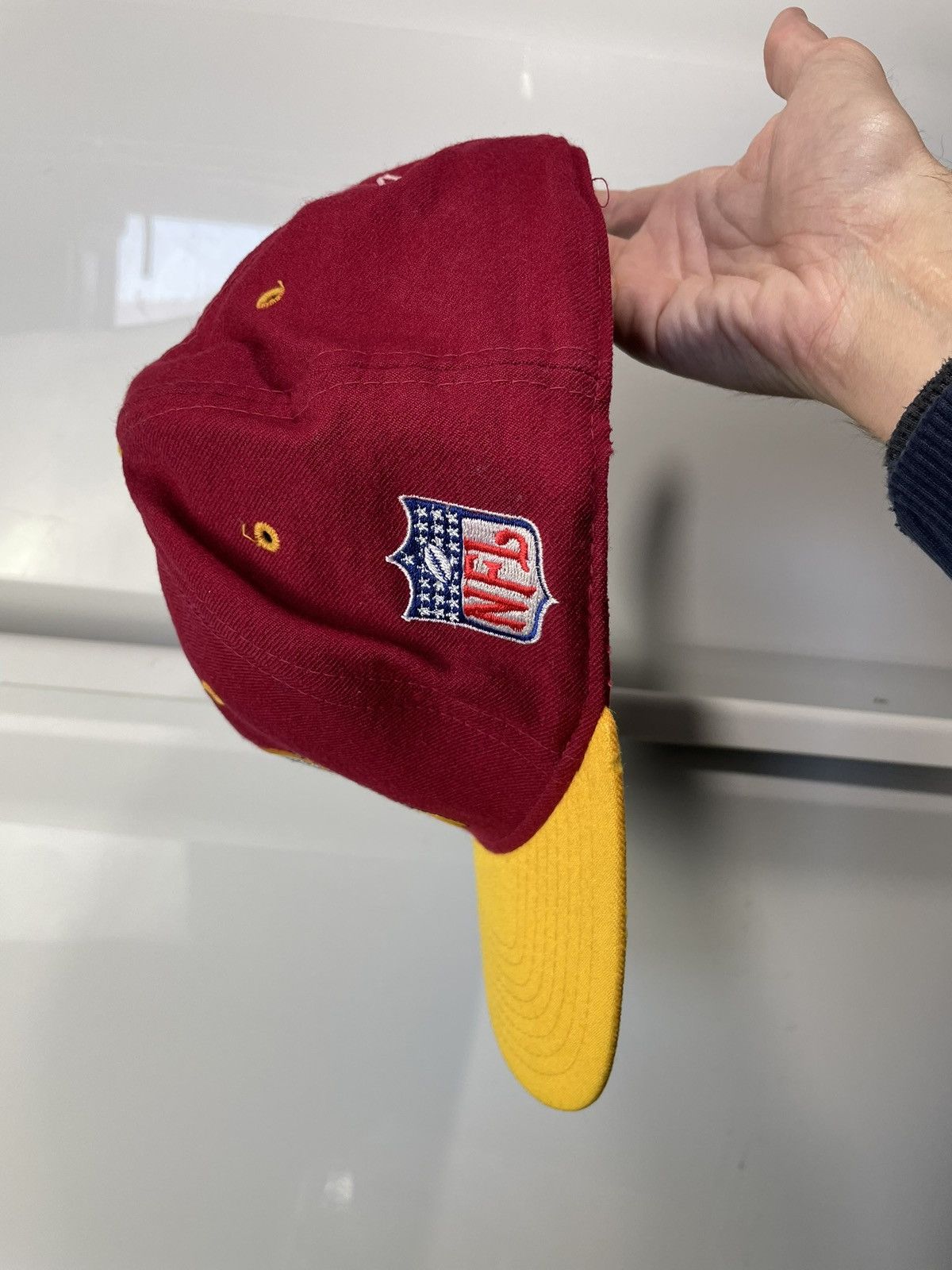 Starter Vintage Redskins Hat 7 1/7 Fitted Wool Starter 90s NFL Team Size ONE SIZE - 6 Thumbnail