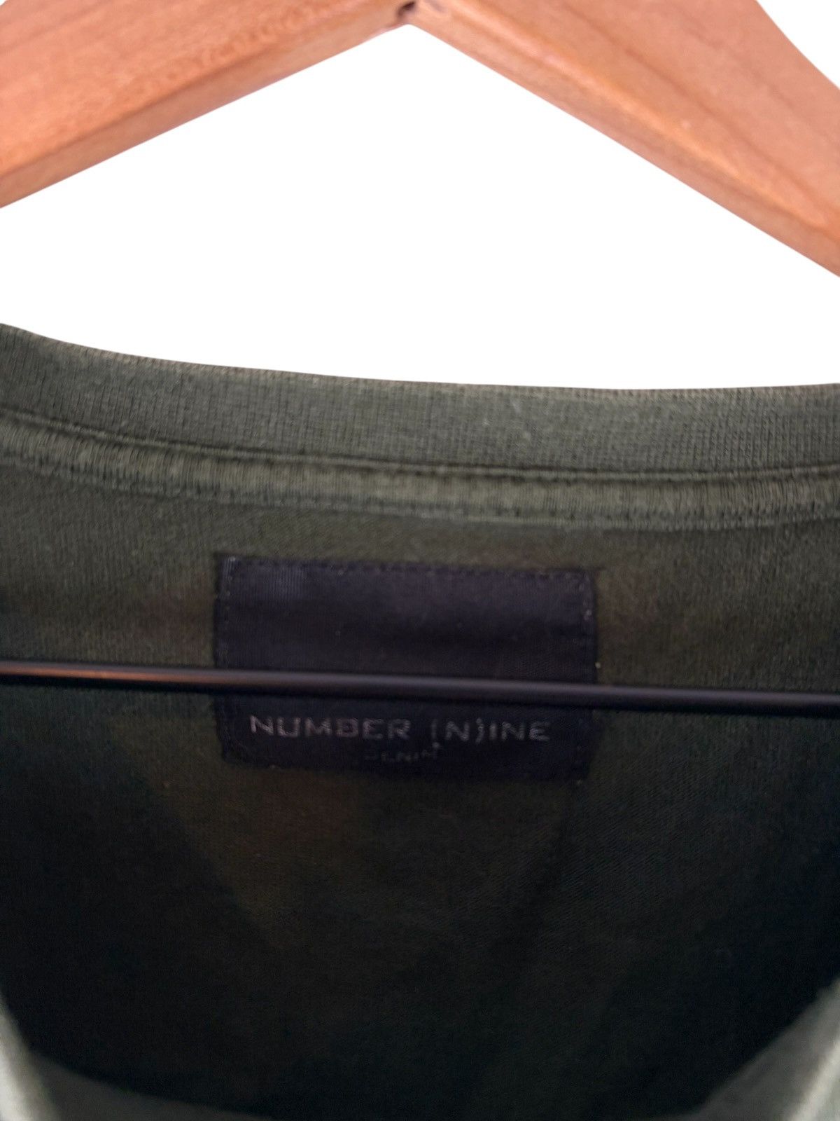 Number (N)ine Number Nine Big Logo Back Print L/S Tee Size US M / EU 48-50 / 2 - 7 Thumbnail