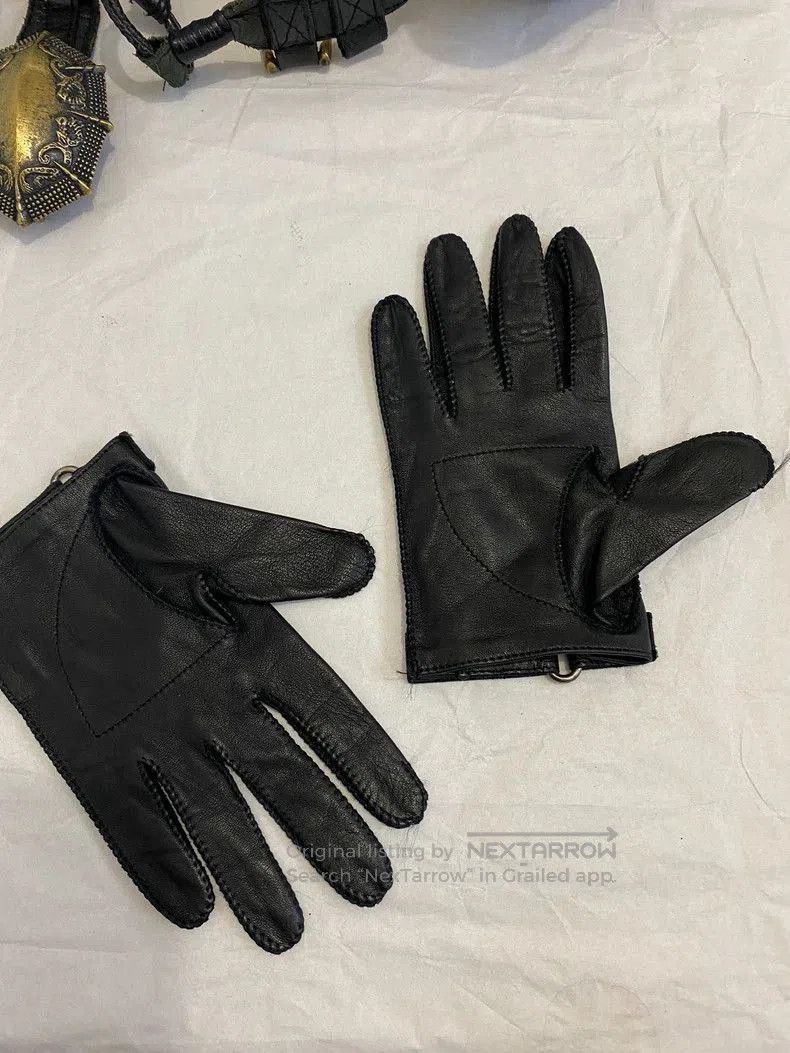 Jean Paul Gaultier Jean Paul Gaultier Leather Gloves. Size ONE SIZE - 3 Thumbnail