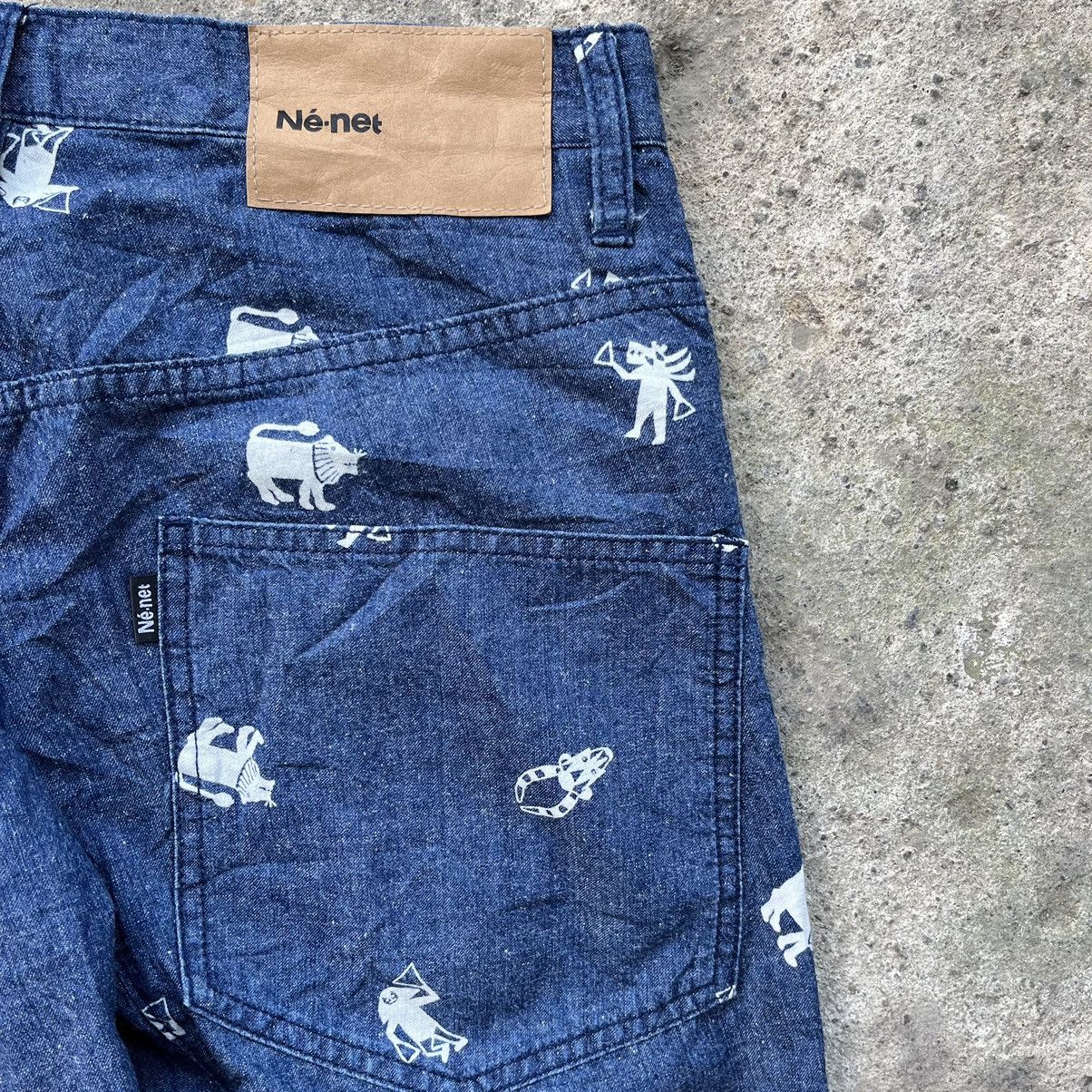 Issey Miyake Ne-net by Issey Miyake Pants Full Print Size US 30 / EU 46 - 11 Thumbnail