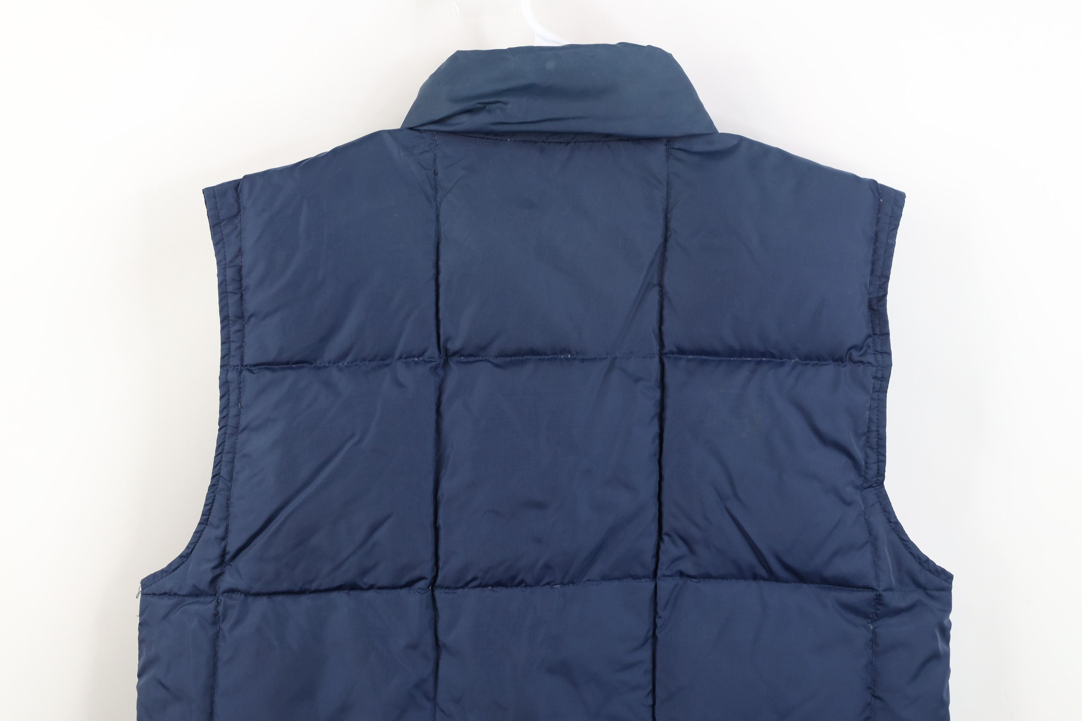 Vintage Vintage 90s Streetwear Down Puffer Vest Jacket Navy Blue Size US M / EU 48-50 / 2 - 15 Thumbnail