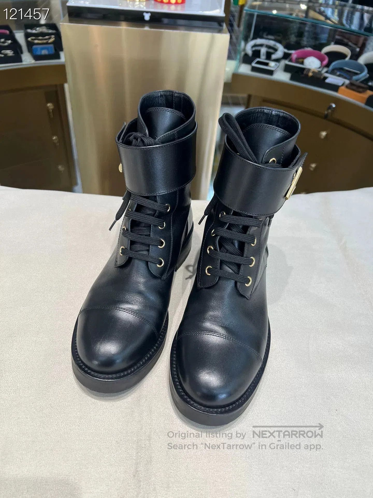 Louis Vuitton Lv Classic Martin Boots 37.5. Size US 6.5 / IT 36.5 - 1 Thumbnail