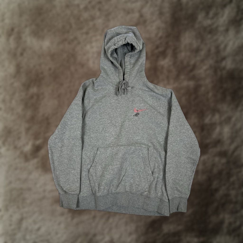 Nike VINTAGE Nike Air Hoodie Sweatshirt Men Size M Gray Swoosh Y2K 90s Sports USA Max Pullover Size US M / EU 48-50 / 2 - 1 Thumbnail