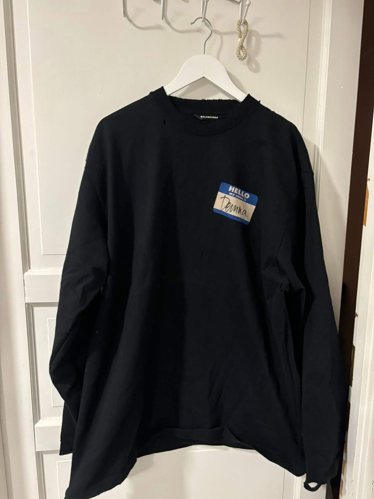 Balenciaga My name is demma ls Size US M / EU 48-50 / 2 - 1 Thumbnail