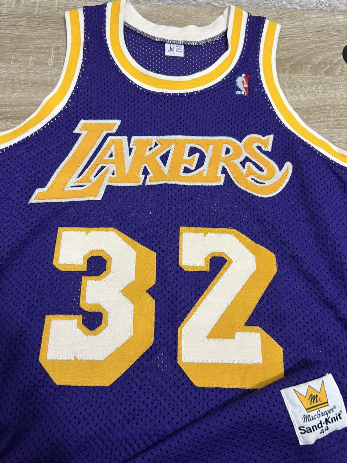 NBA 1985-1989 Lakers NBA “Magic Johnson” #32 Size US L / EU 52-54 / 3 - 6 Thumbnail