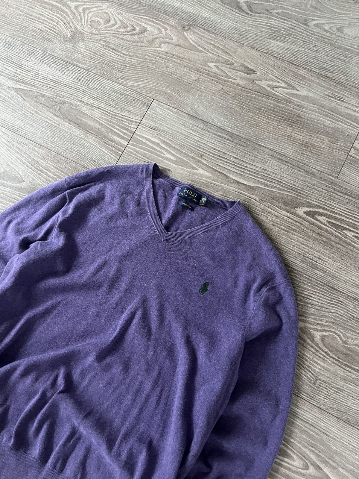 Designer × Polo Ralph Lauren × Ralph Lauren Polo Ralph Lauren RRL Pima Cotton Casual Sweater Size US M / EU 48-50 / 2 - 15 Thumbnail