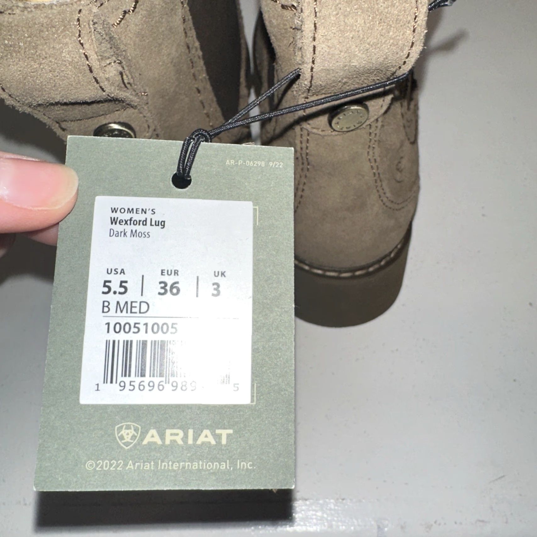 Ariat Ariat Wexford Chelsea Soft Toe Boot Black WOMENS WATERPROOF Sz 5.5 Boots Chelsea Women 5.5"} Size US 6 / IT 36 - 5 Thumbnail