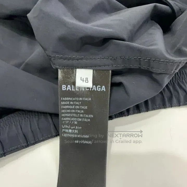 Balenciaga Balenciaga Black Logo Print Hooded Jacket. Size US M / EU 48-50 / 2 - 4 Thumbnail