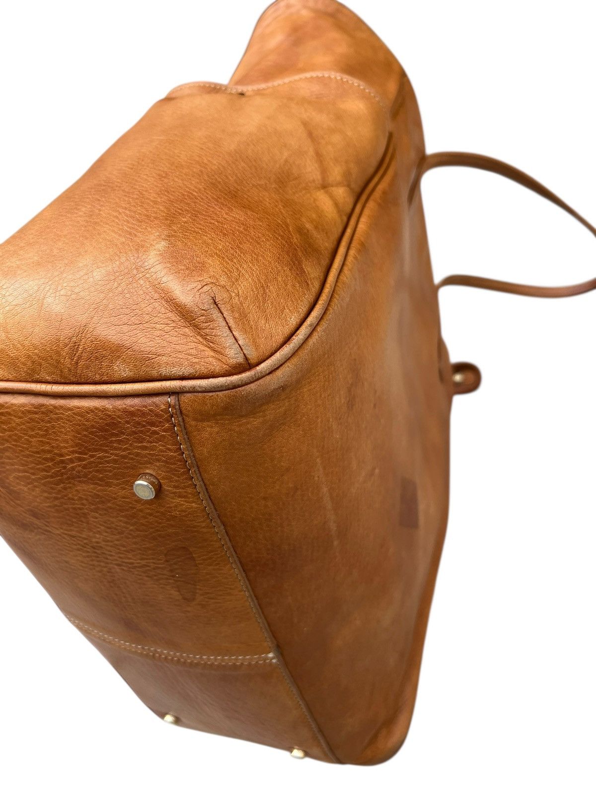Leather Aniary Japan Patina Leather Tote Bag Cargo Size ONE SIZE - 12 Thumbnail