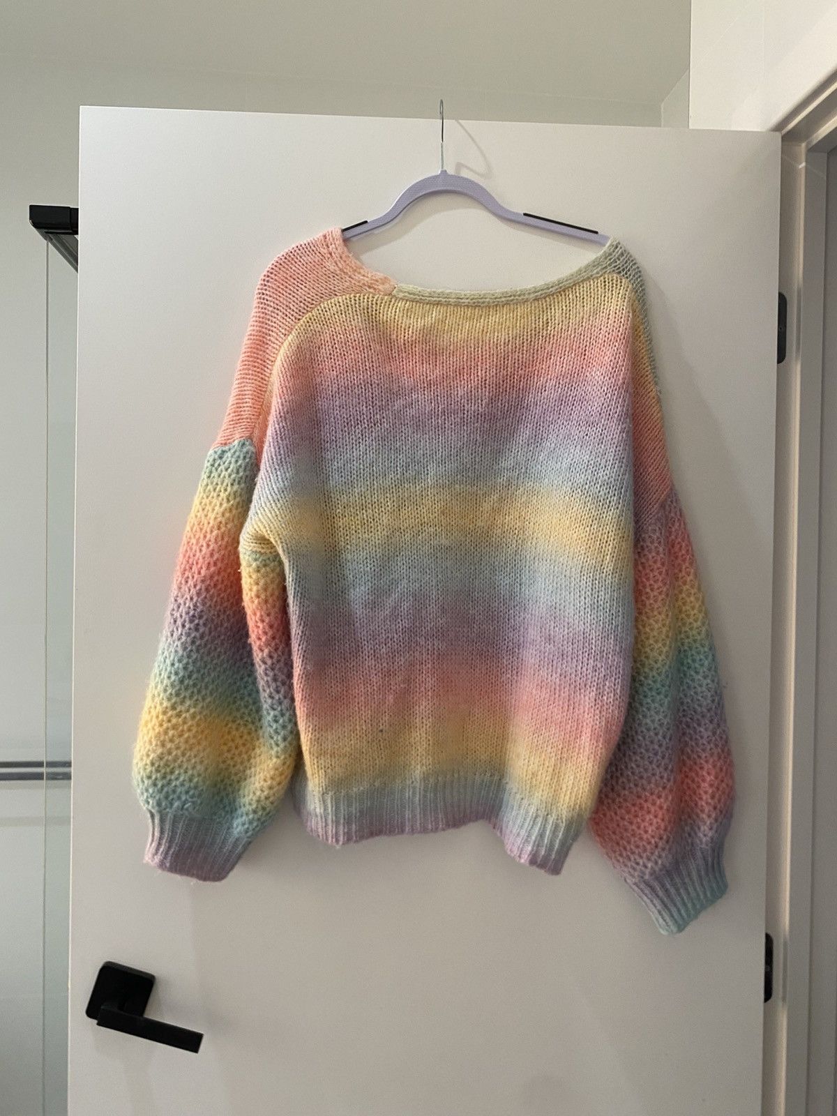 Shein Rainbow knit sweater Size XXL / US 16-18 / IT 52-54 - 2 Thumbnail