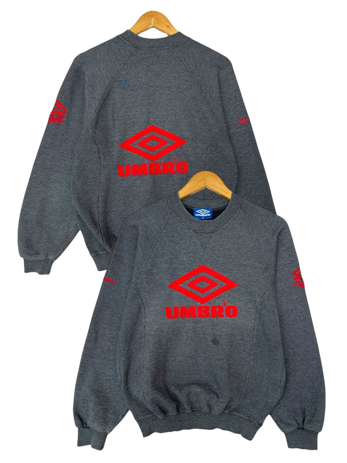 Vintage 90s Umbro Embroidered Logo Sweatshirt