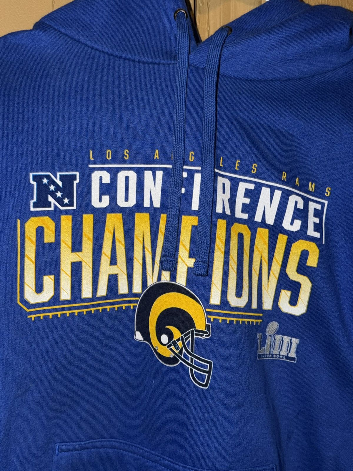 NFL Fanatics NFL Football Los Angeles Rams NFC Conference Hoodie Size US M / EU 48-50 / 2 - 12 Thumbnail