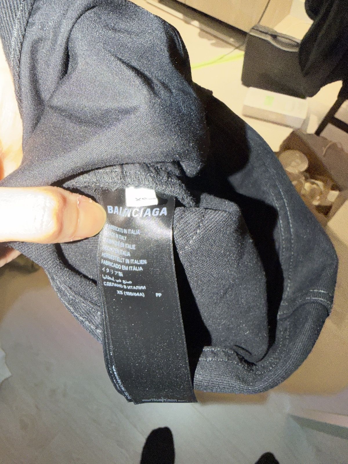 Balenciaga Black flare jeans Size US 29 - 3 Thumbnail