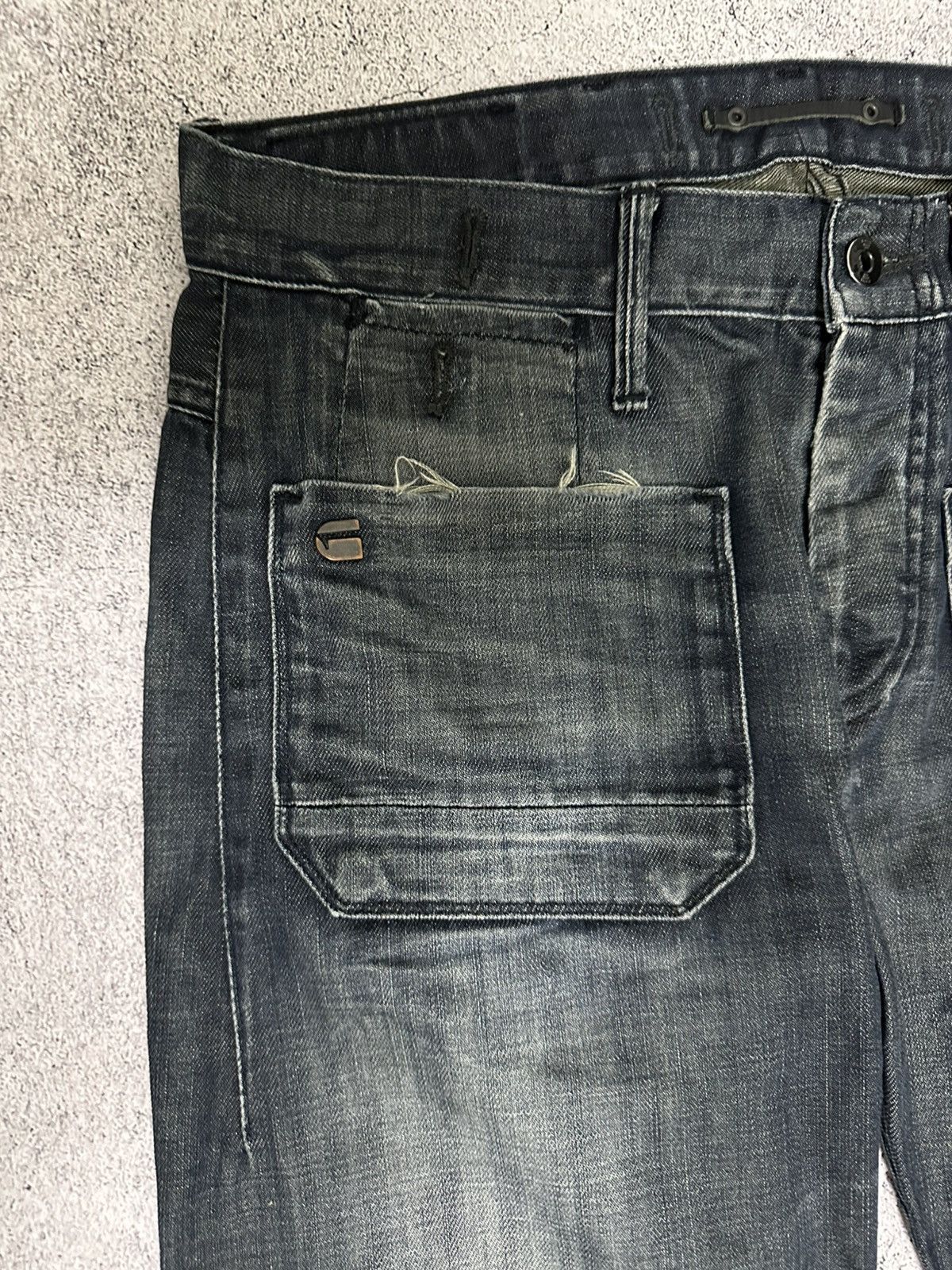 G-Star G-Star Multopocket Dark Denim Jeans W34 L34 Size US 34 / EU 50 - 5 Thumbnail