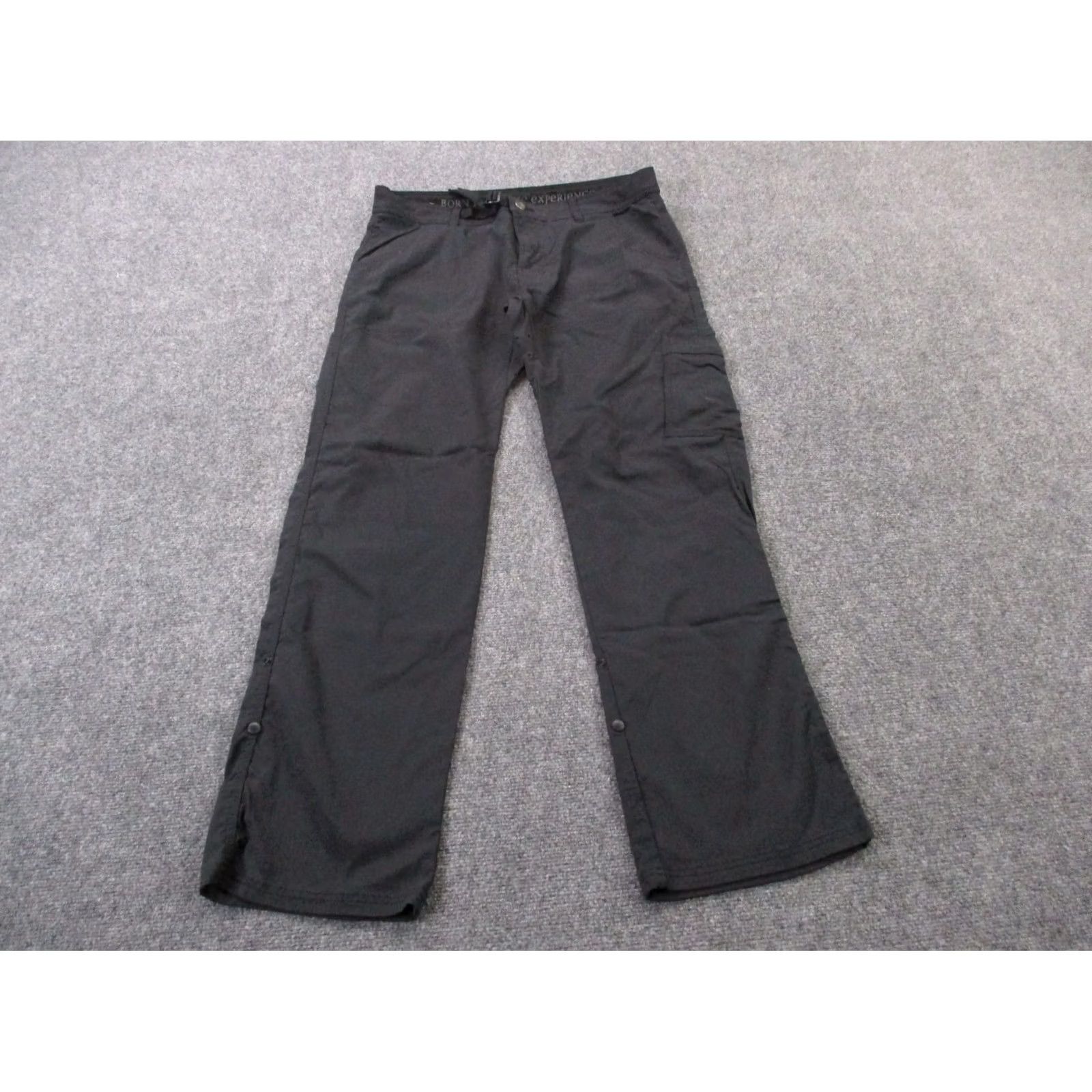 Prana prAna Pants Mens 35 X 32 Black Cargo Belted Performance Stretch Casual Pants Size US 35 - 2 Thumbnail