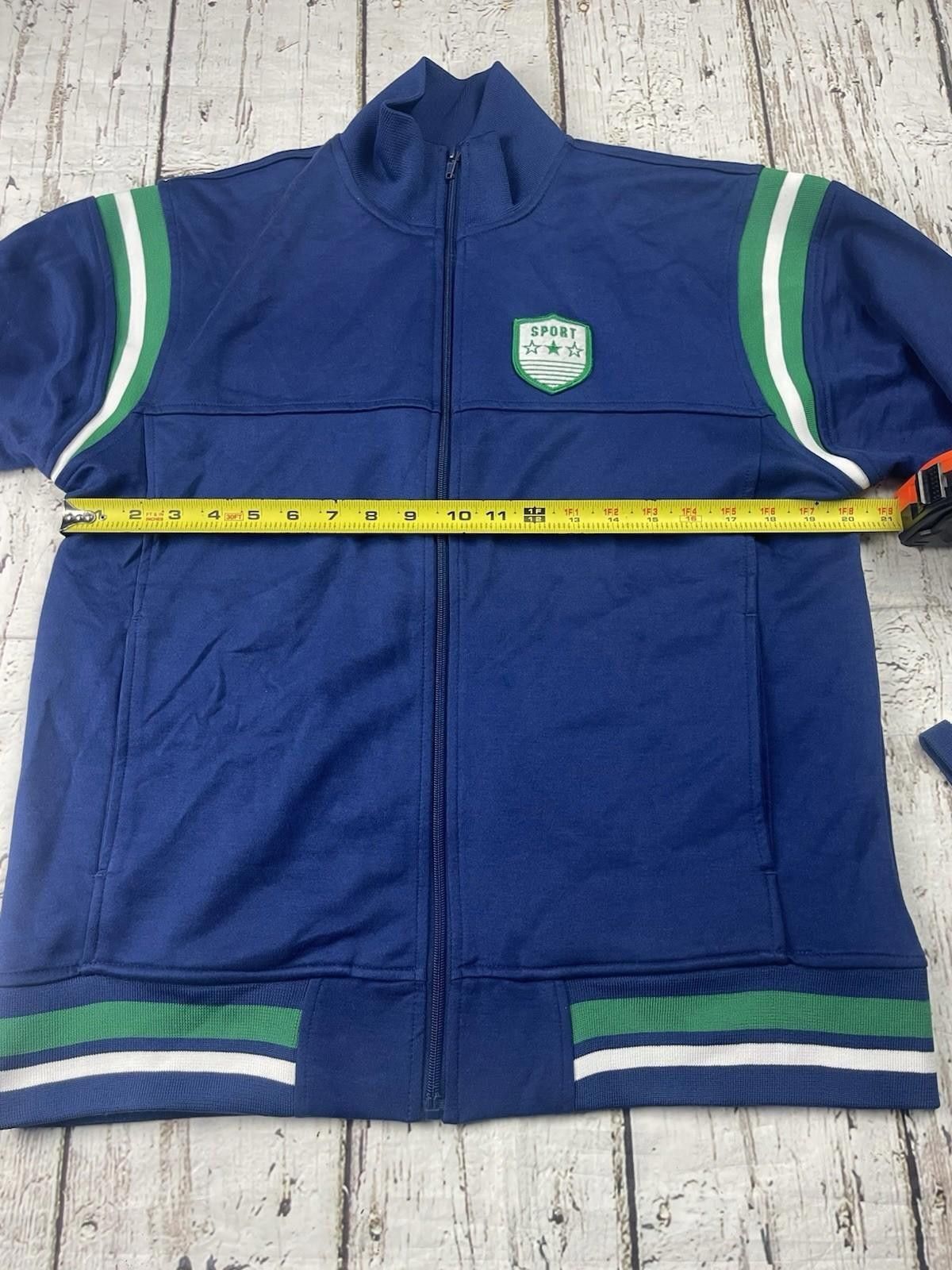 Urban Pipeline Vintage Y2K Urban Pipeline Track Jacket Striped Zipped NWT Size US M / EU 48-50 / 2 - 6 Thumbnail