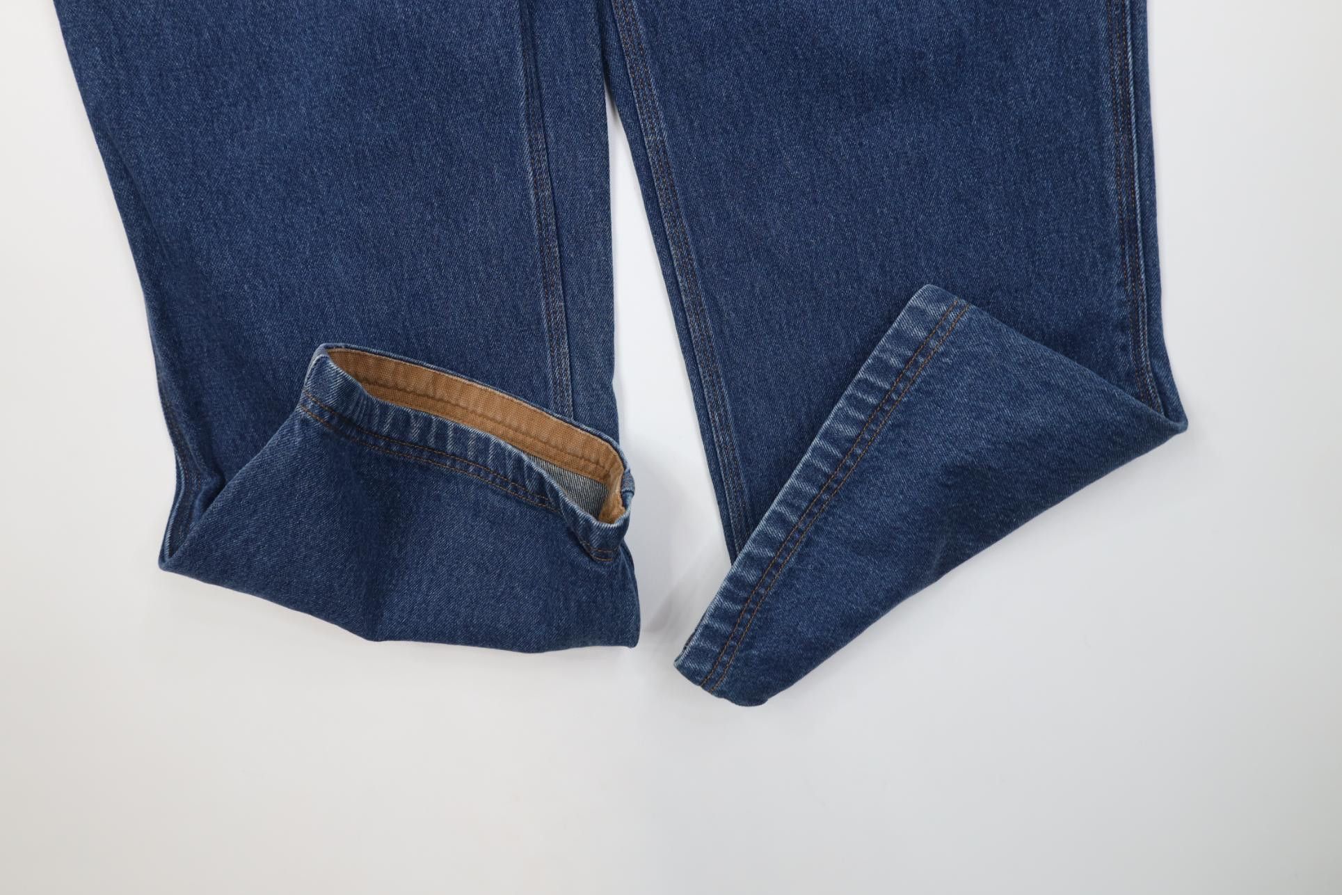 Duluth Trading Company Duluth Trading Co Gusseted Wide Leg Denim Jeans Cotton Size US 38 / EU 54 - 5 Thumbnail
