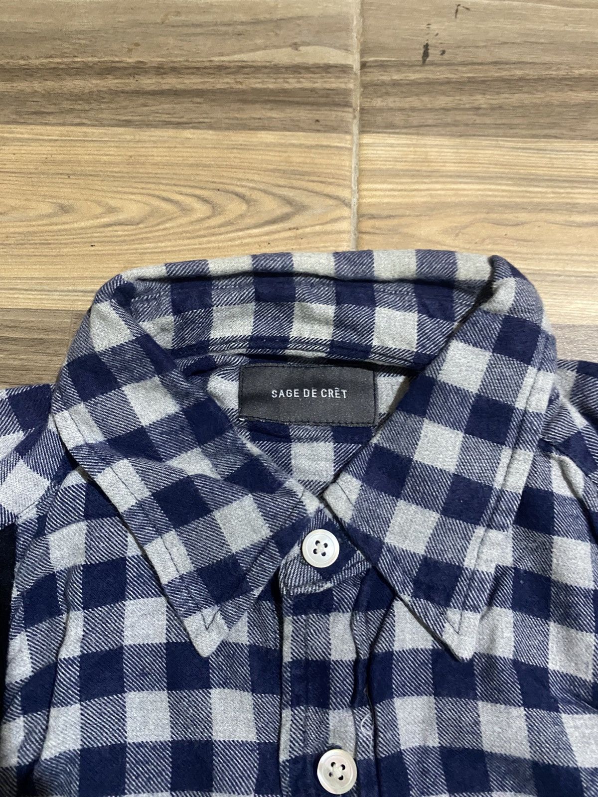 Japanese Brand AVANT GARDE SAGE DE CRET BUTTON SHIRT Size US S / EU 44-46 / 1 - 6 Thumbnail
