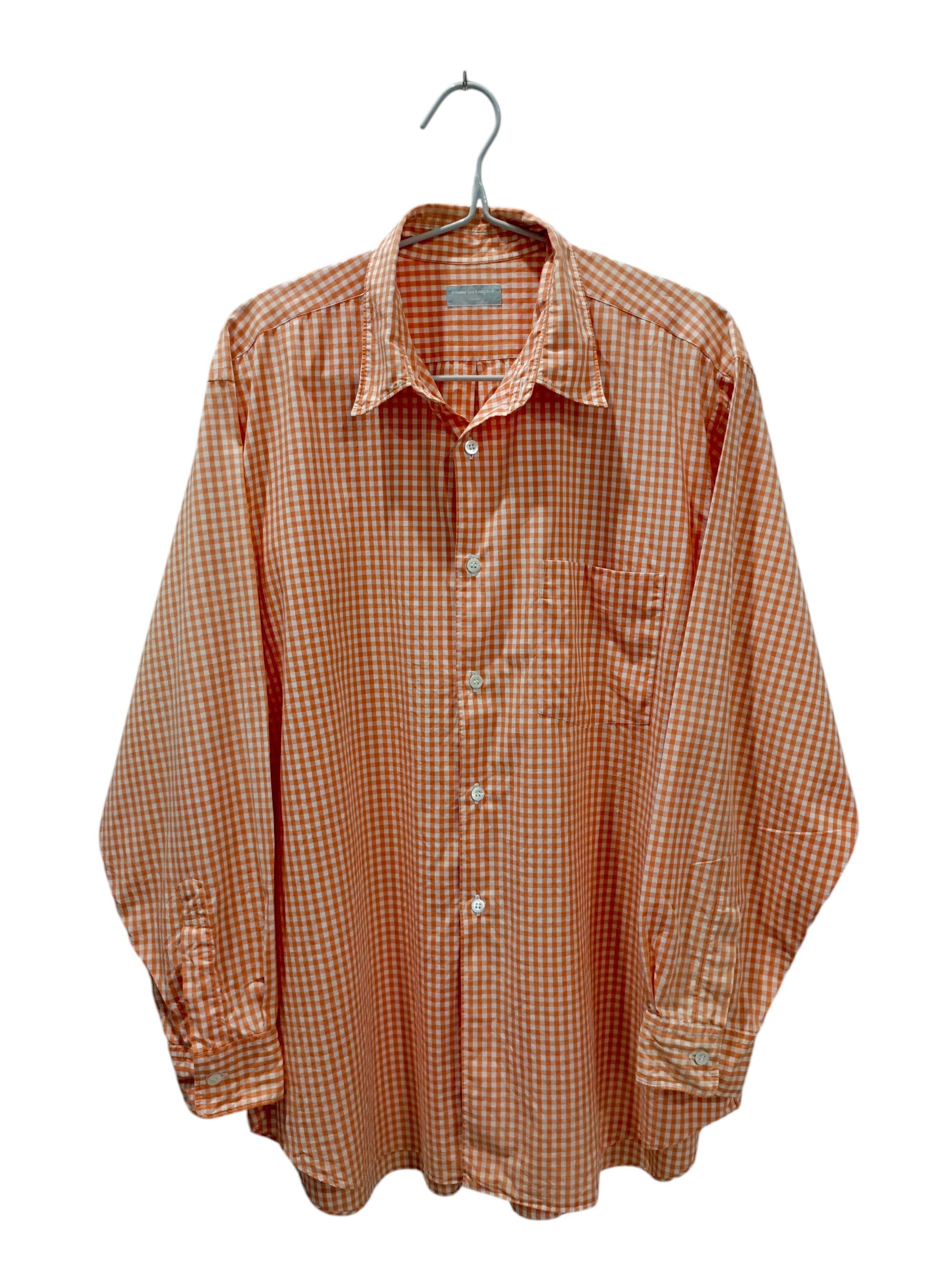 Comme des Garcons Homme CDGH Checked Button Up Shirt Size US L / EU 52-54 / 3 - 1 Thumbnail