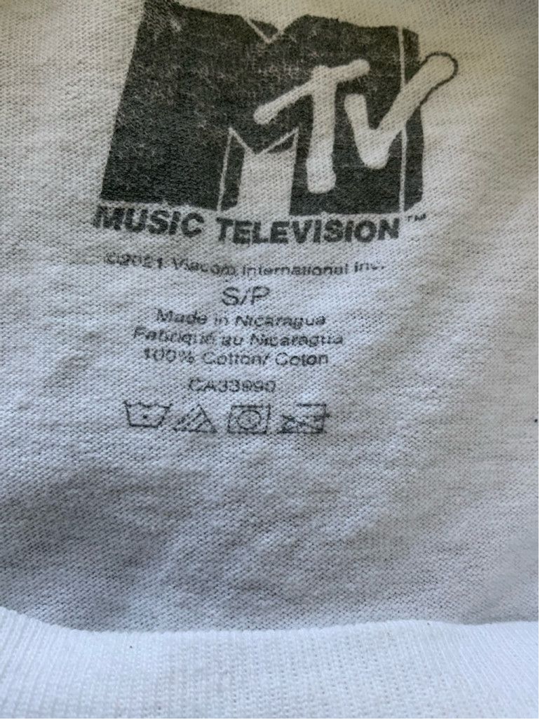 Mtv Men's MTV Graphic T-Shirt Size S White Size US S / EU 44-46 / 1 - 2 Thumbnail