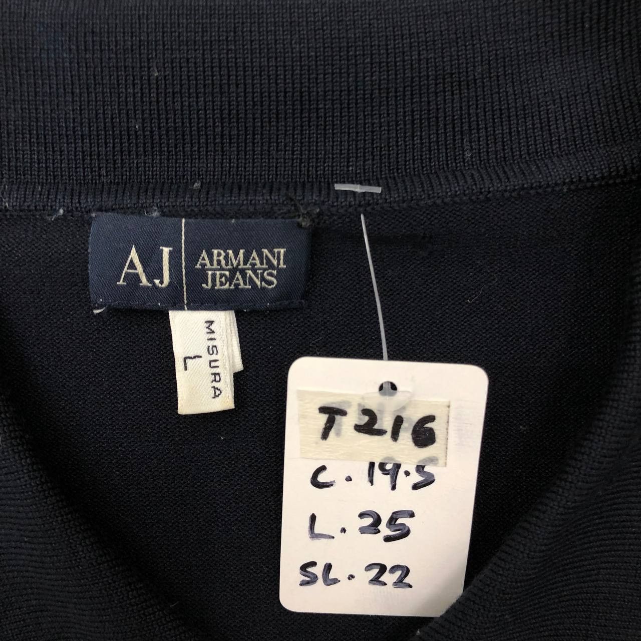 Armani × Giorgio Armani T216 ARMANI JEANS LONGSLEEVE TEE Size L / US 10 / IT 46 - 8 Thumbnail