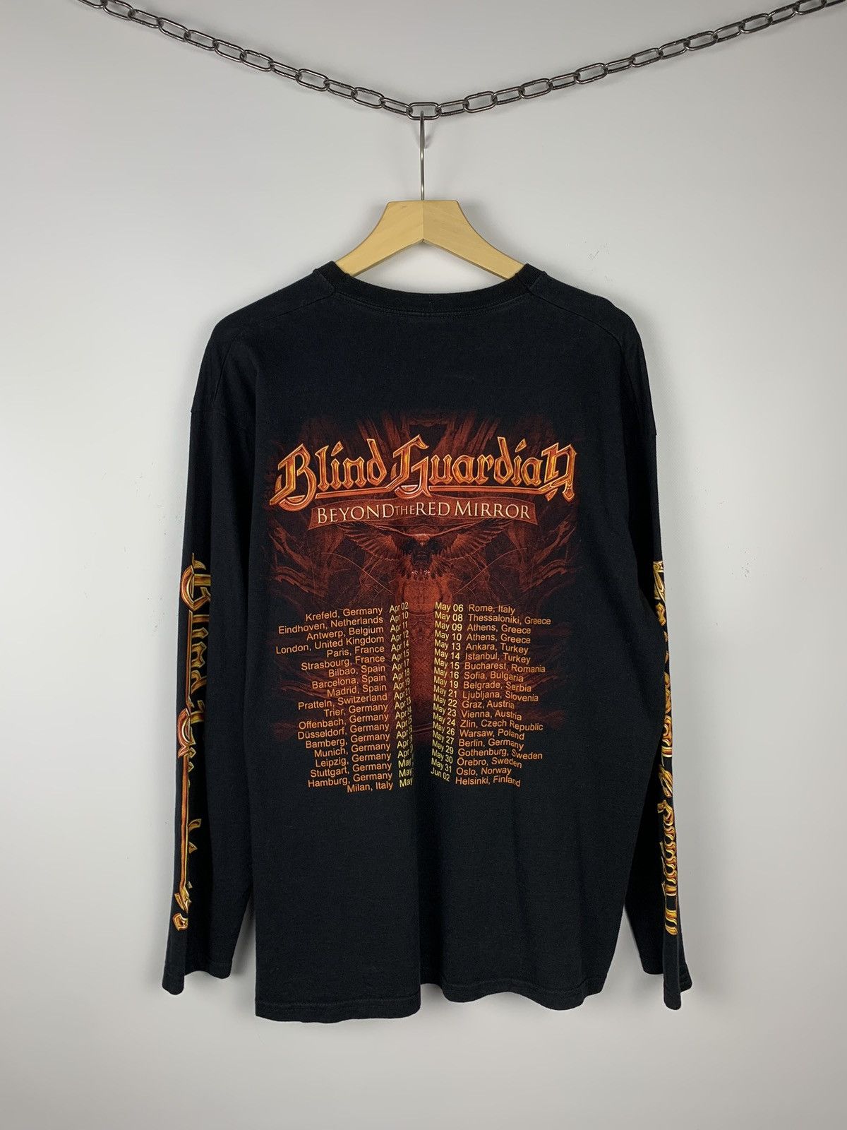 Band Tees Blind Guardian Rock Band Long Sleeve T-Shirt Men’s Size XL Size US XL / EU 56 / 4 - 11 Thumbnail