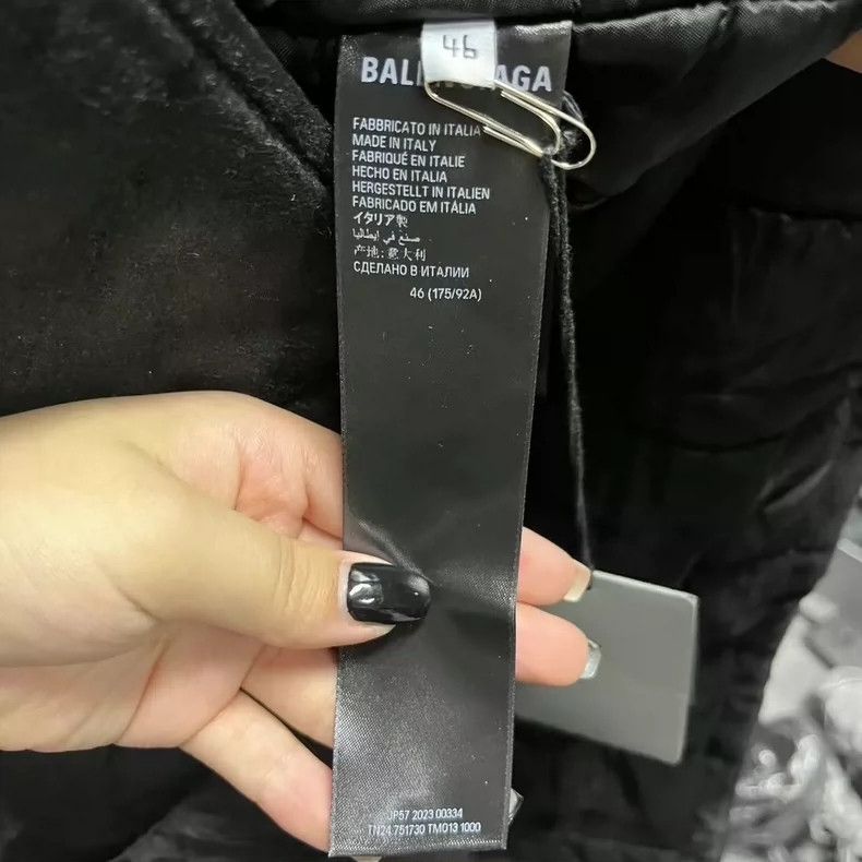 Balenciaga Balenciaga Black Solid Zip Midi Long Sleeve Coat Jacket Size US S / EU 44-46 / 1 - 4 Thumbnail