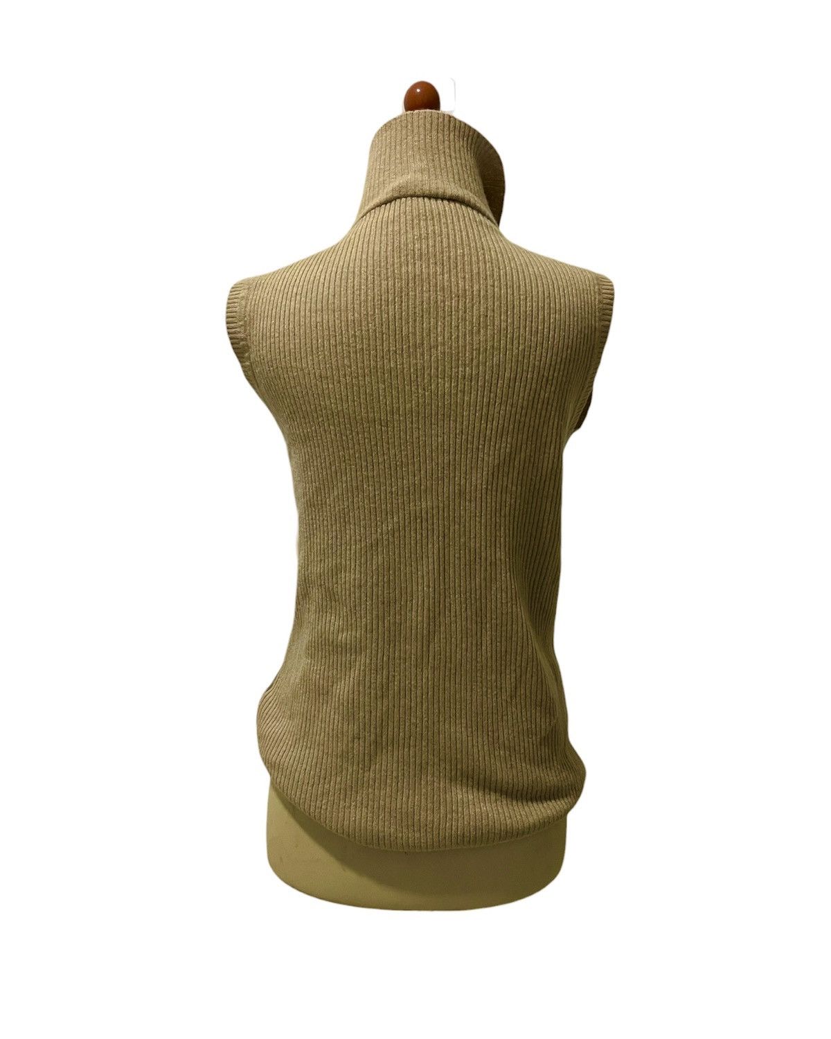 Gianfranco Ferre Gianfranco Ferre Y2K Asymmetrical Draped Sleeveless Knit Top Size M / US 6-8 / IT 42-44 - 2 Thumbnail