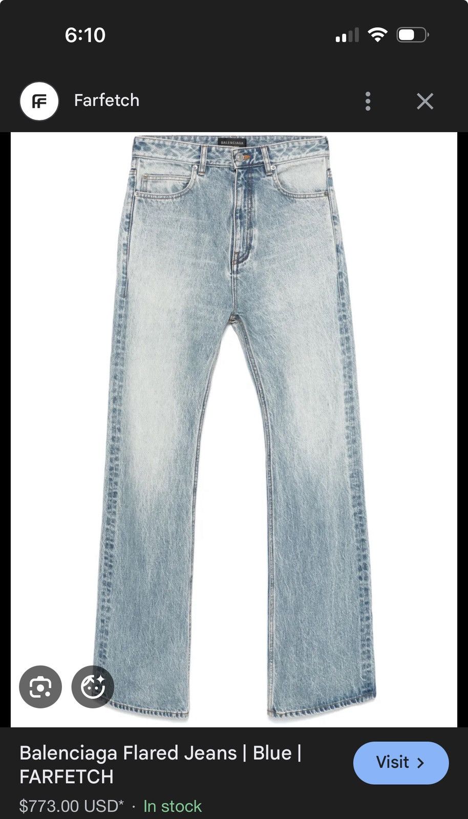 Balenciaga Balenciaga jeans Size US 34 / EU 50 - 12 Thumbnail